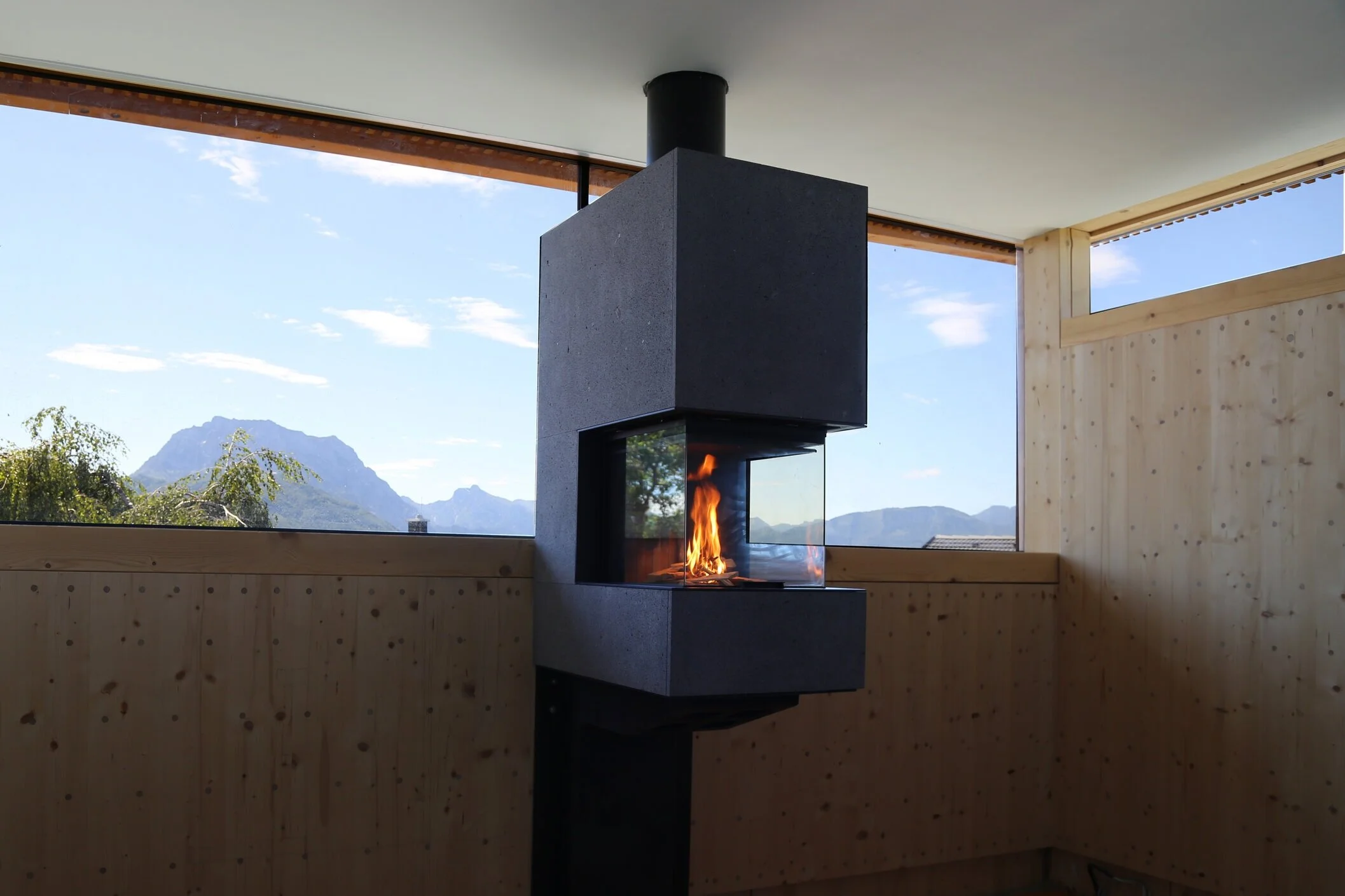 Feuerpanorama / Bergpanorama