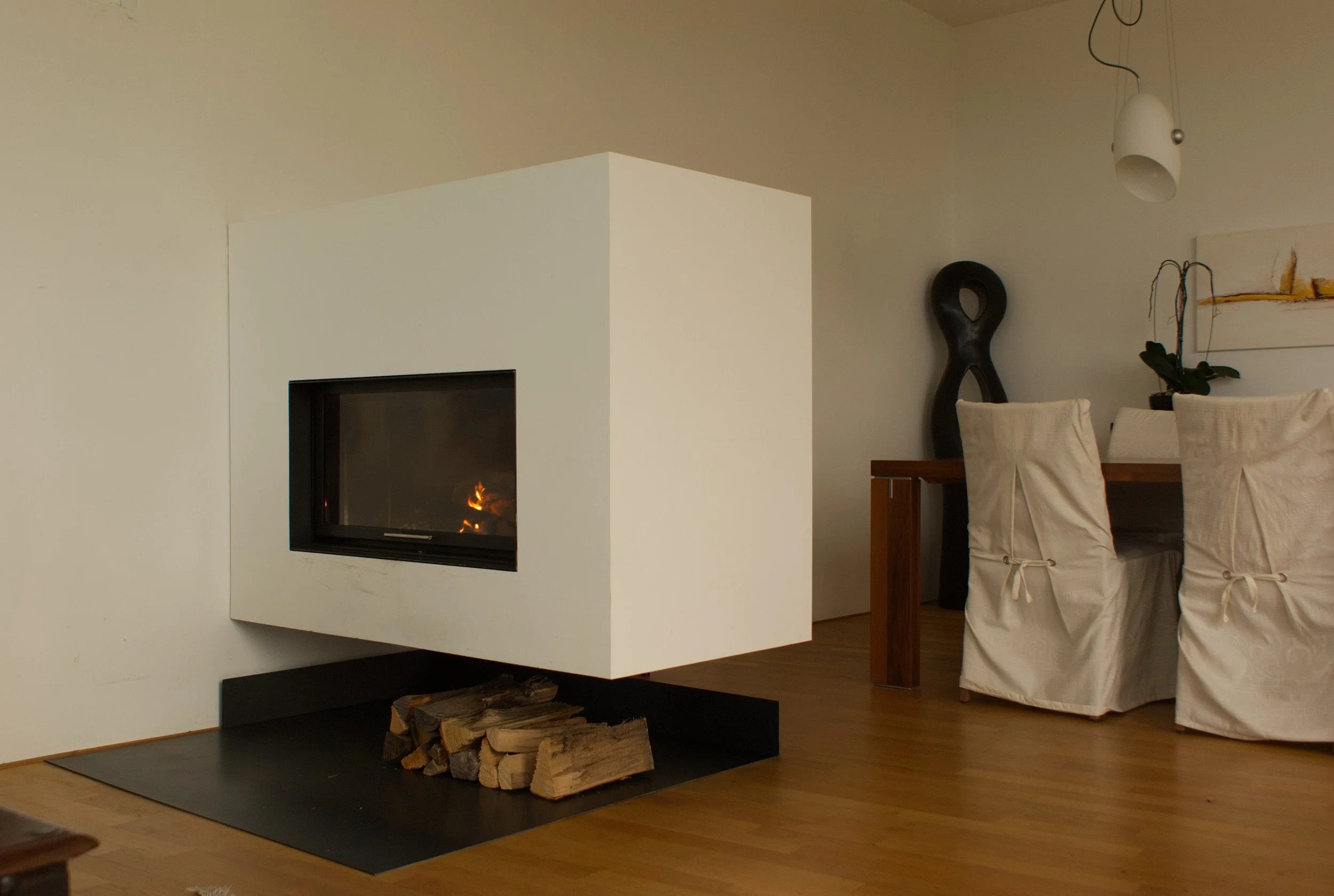 Heizkamin, Putz, 2009, Steiermark