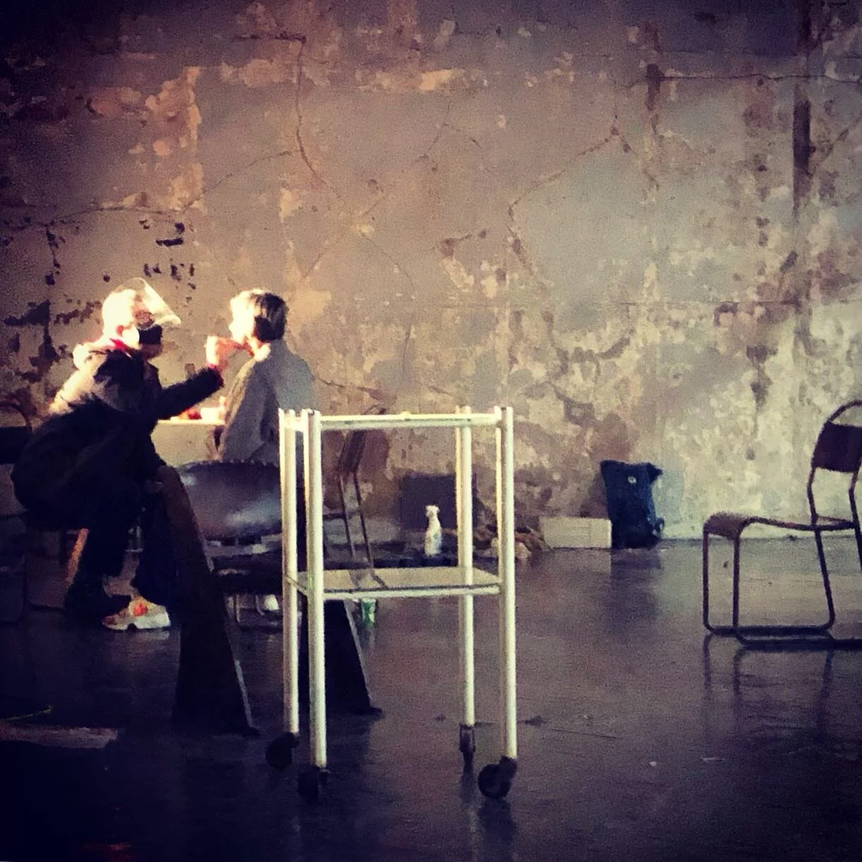 So good to be back at work. #kfc