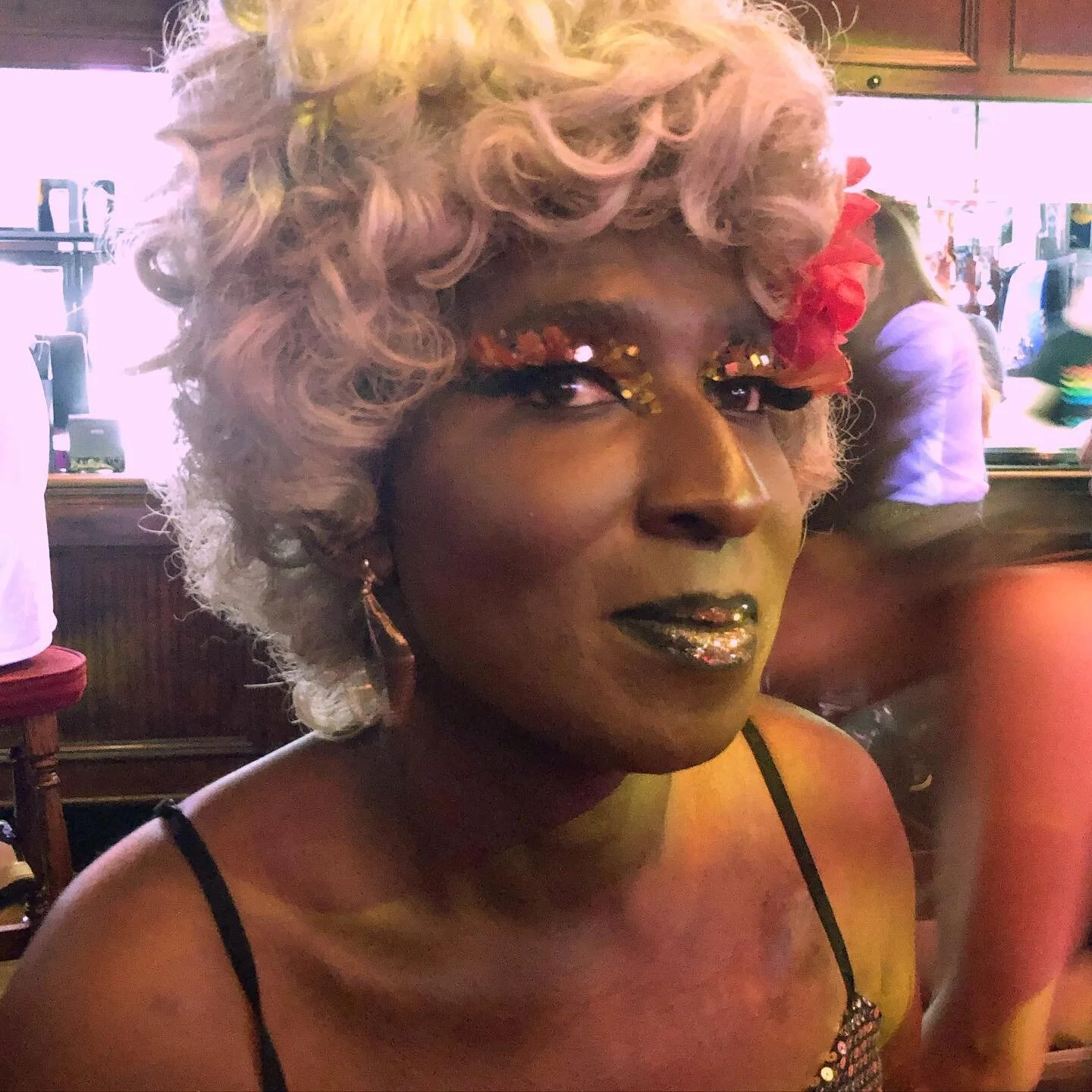 The lovely Ebony Rose Dark. #ebonyrosedark #muse #barwotever #RVT #VIP