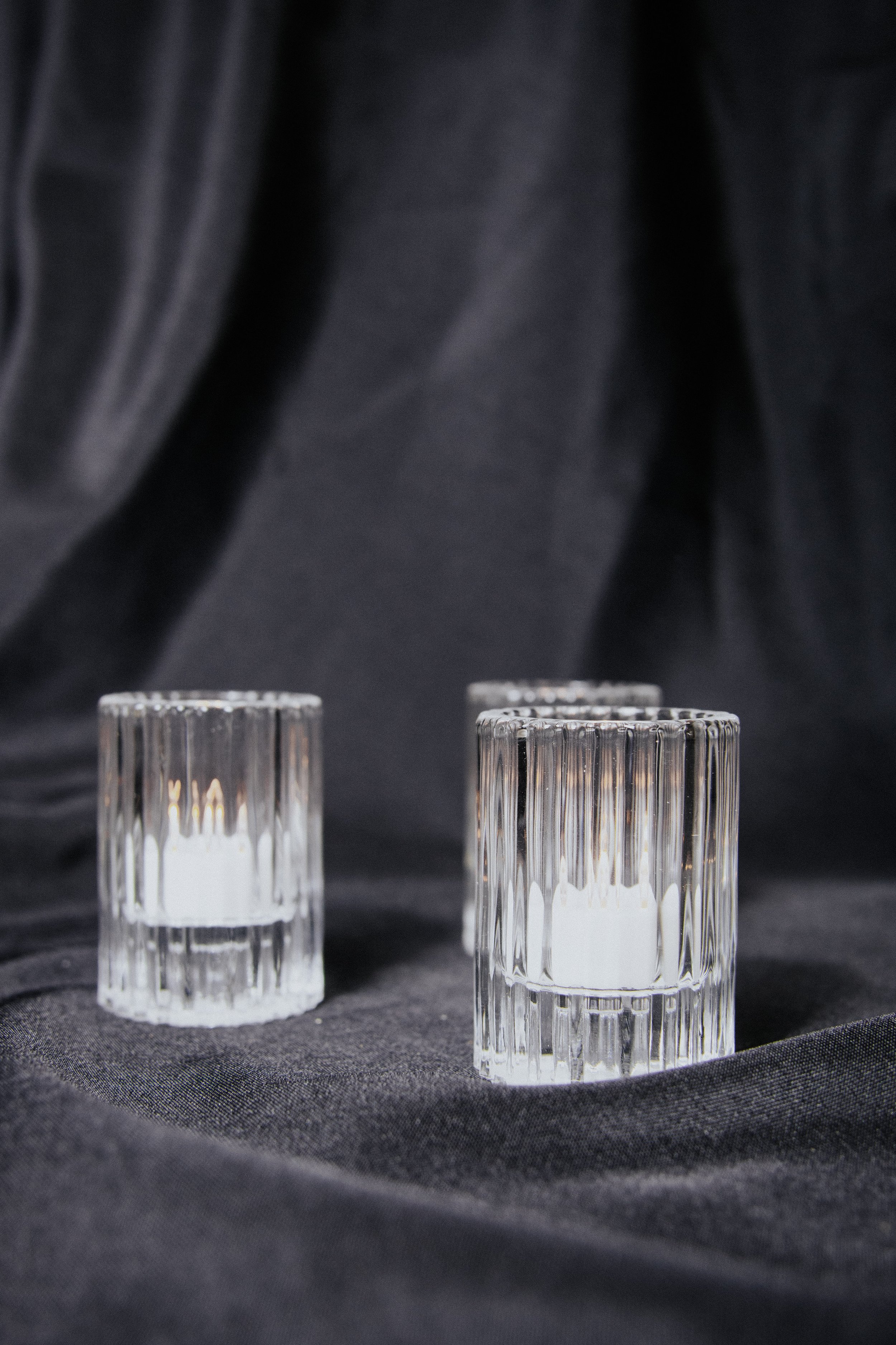Amber wedding votive