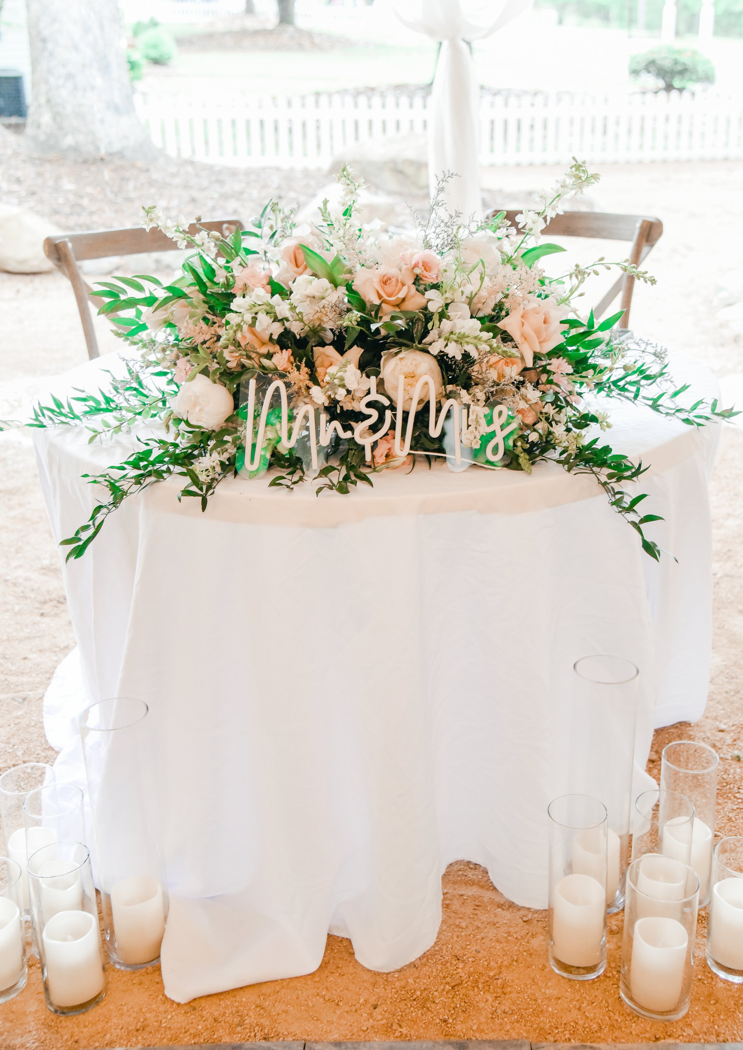 Glass candle votive available for rent