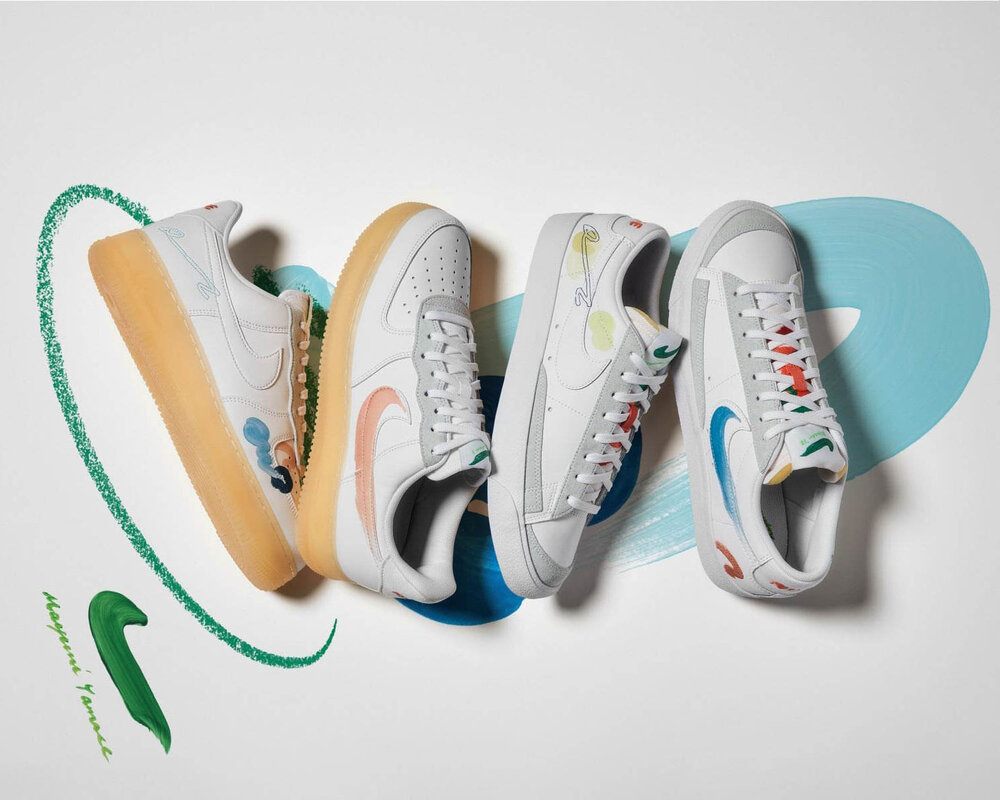 preocuparse Armada Reposición Nike Flyleather - Recycling Leather — KOQOS | The Greatest Sneakers &  Sustainability News Stories