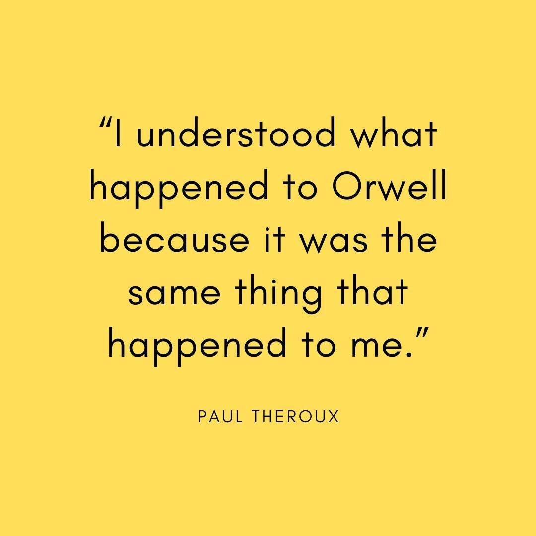 As a young man, George Orwell worked as a police officer in Burma (now Myanmar). It&rsquo;s a period of his life that the writer @paul.theroux was always drawn to, and it now forms the basis of his latest novel &quot;Burma Sahib&quot;.

Listen now vi