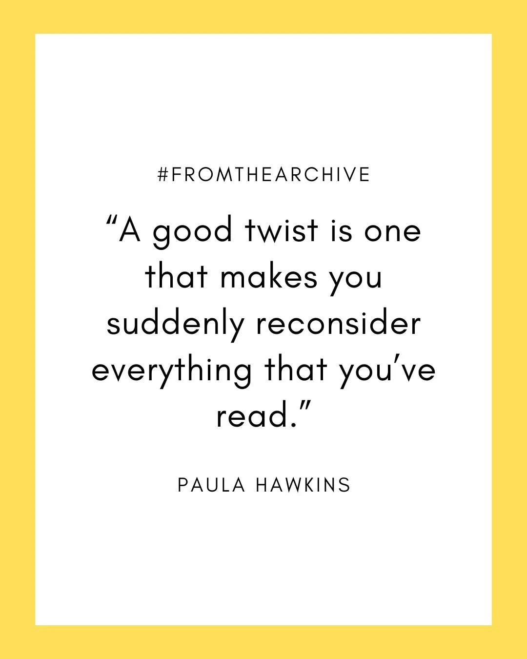 #FromTheArchive: Bestselling novelist @paulahawkins2010 tells us about her smash hit &ldquo;The Girl on the Train&rdquo; (plus Hollywood&rsquo;s surprise at the concept of a canned G&amp;T) and why her best writing comes when she doesn&rsquo;t restri