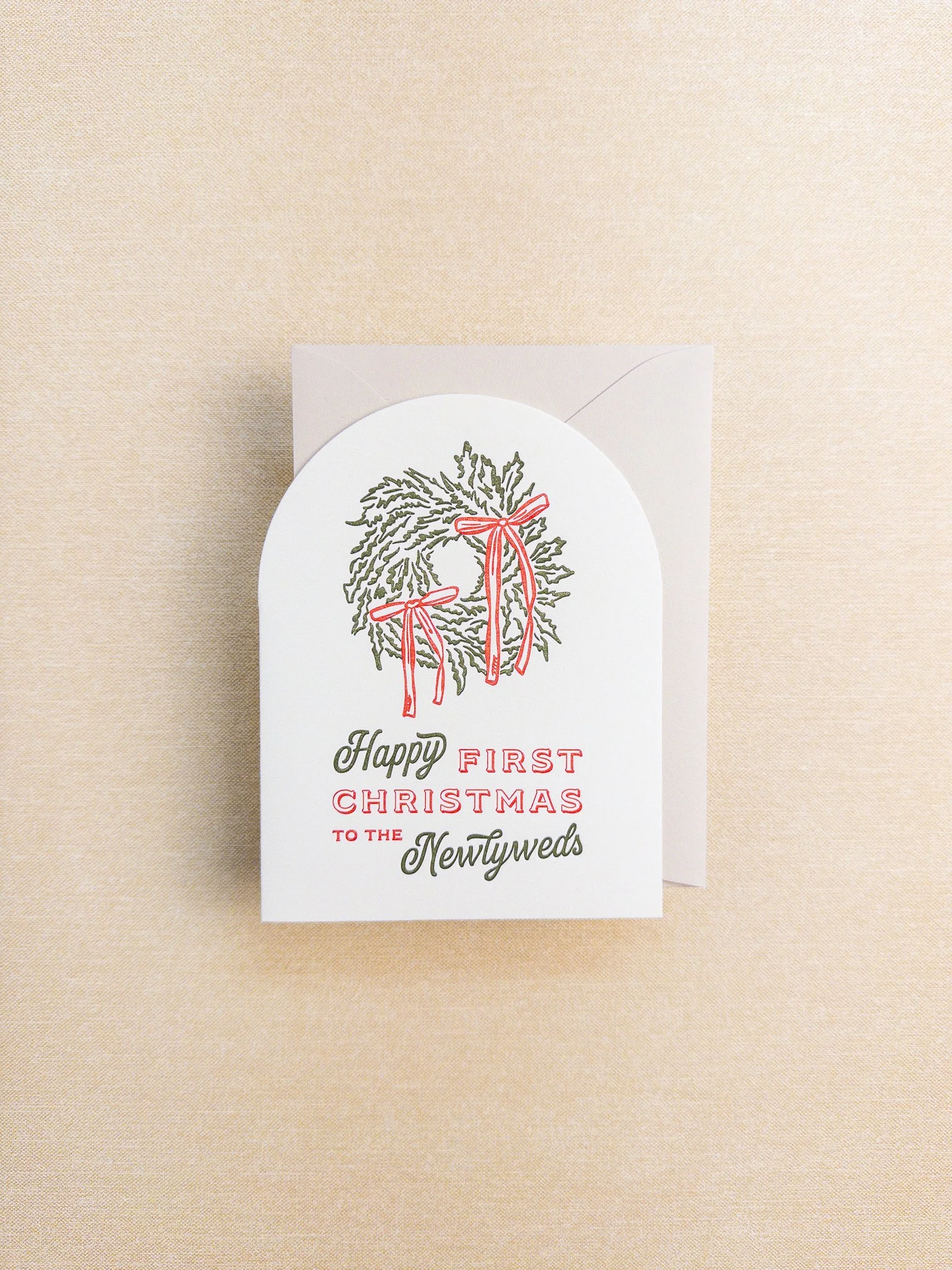 Newlywed Christmas Card