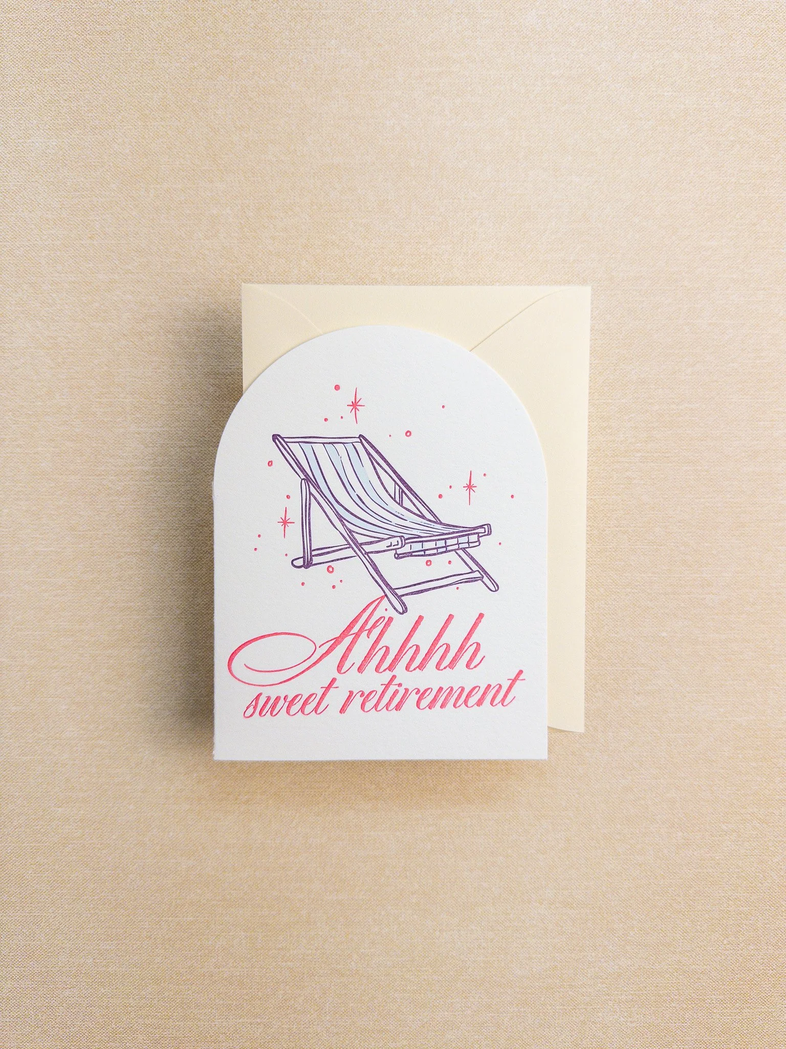 Relax into Retirement Card