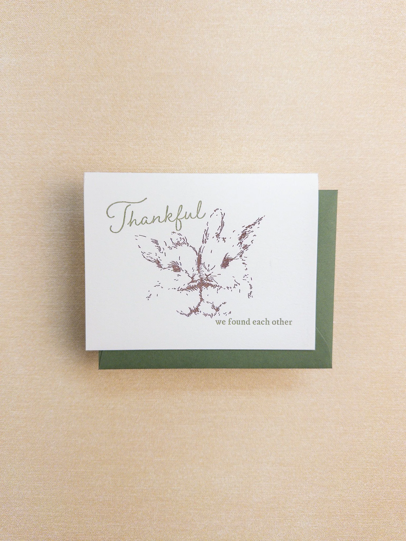 Thankful Bunnies Card
