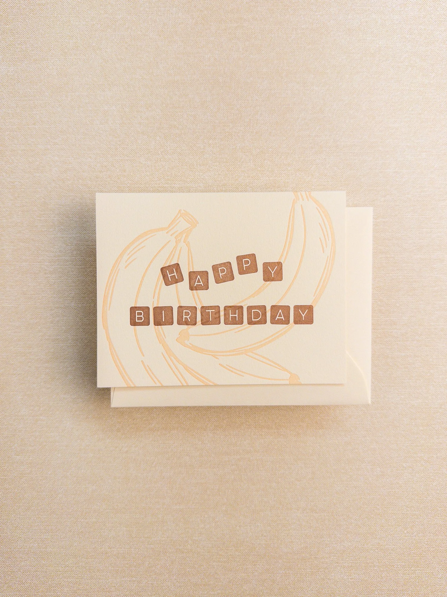 Banana Birthday Card