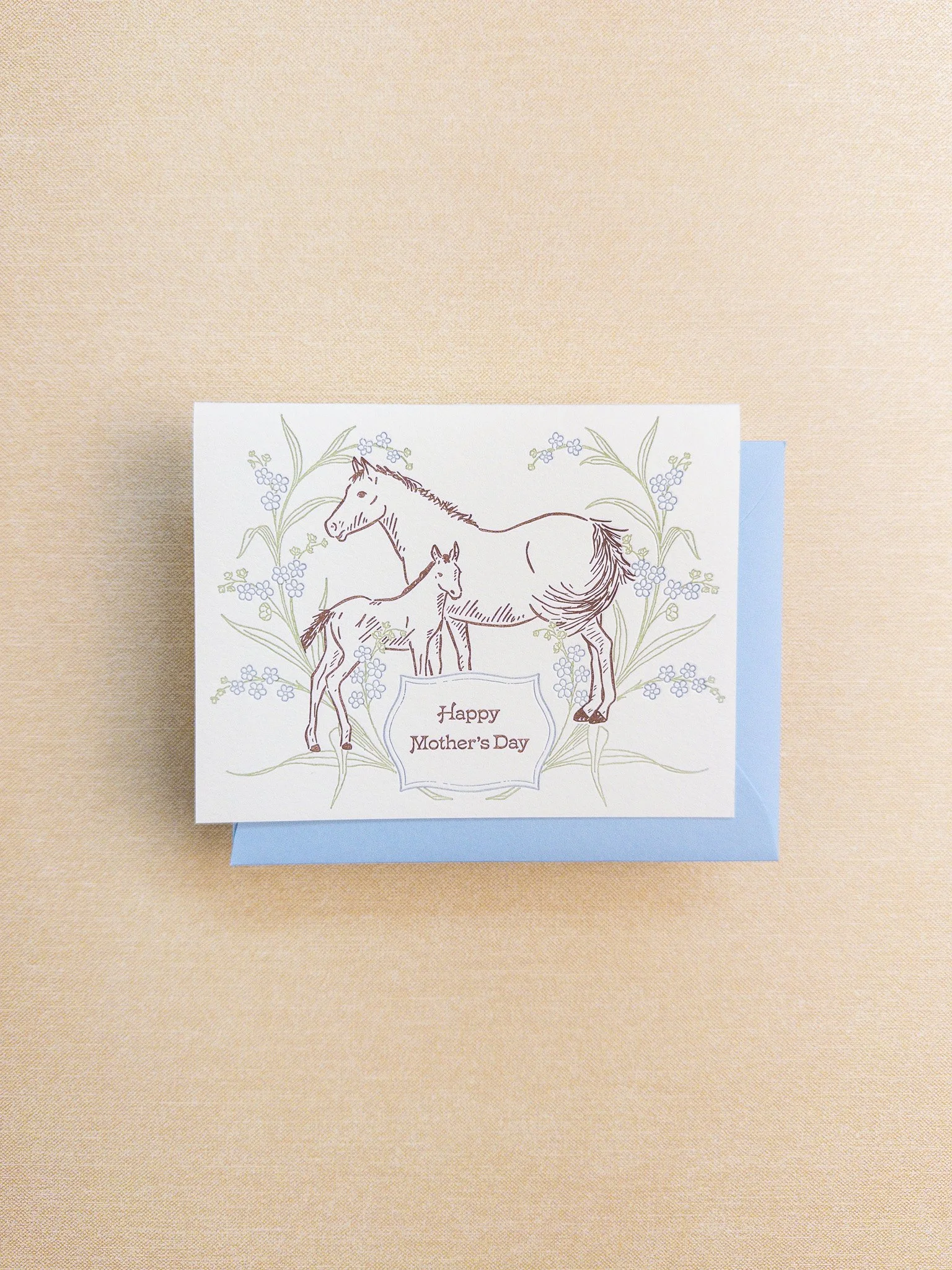 Mother Horse Card