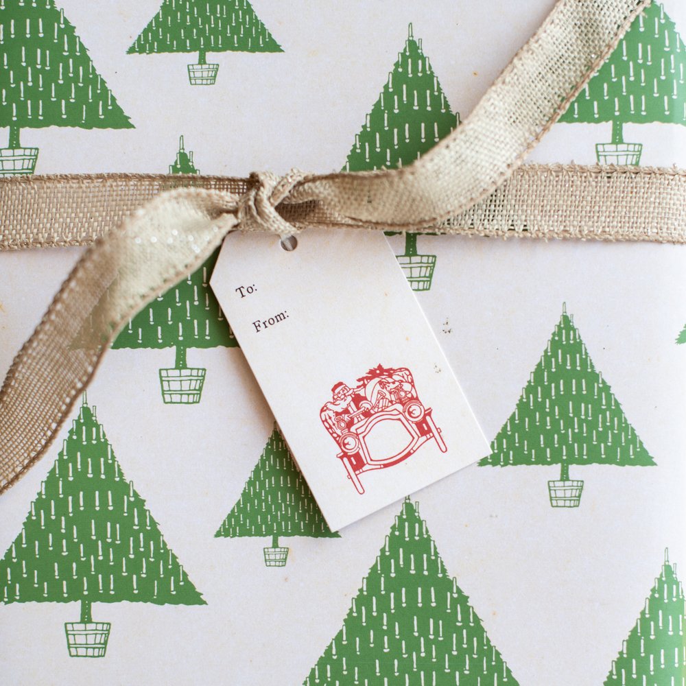 Crafty Stripe gift wrap — The Happy Envelope