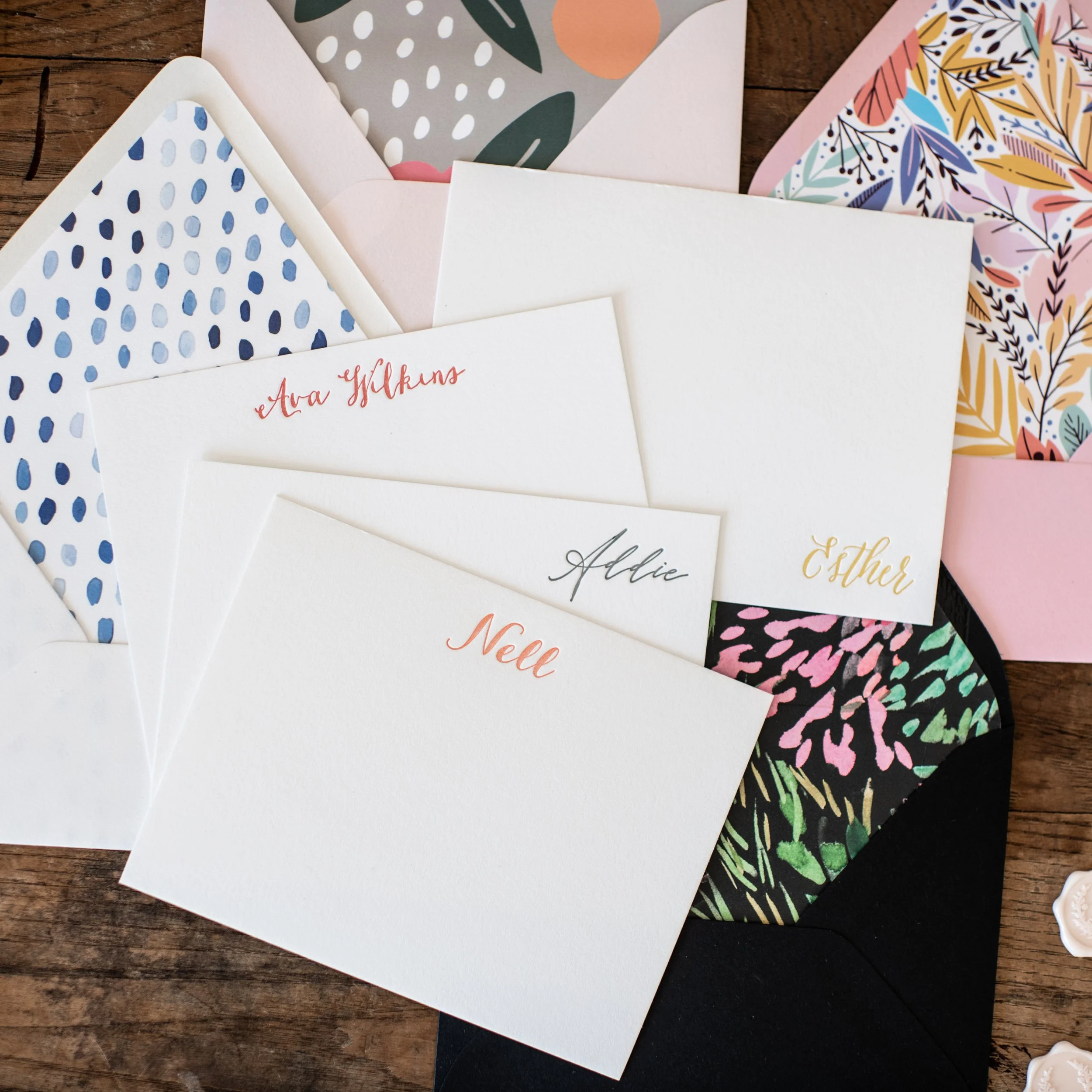 Personalized Stationery, A2 size (4.25x5.5)