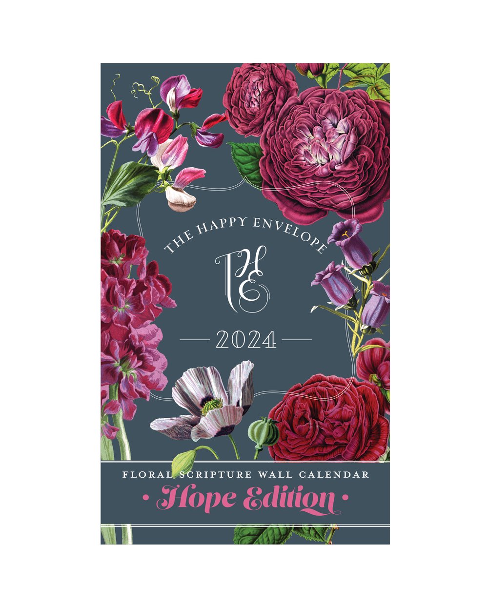 2024 Floral Scripture Calendar — The Happy Envelope