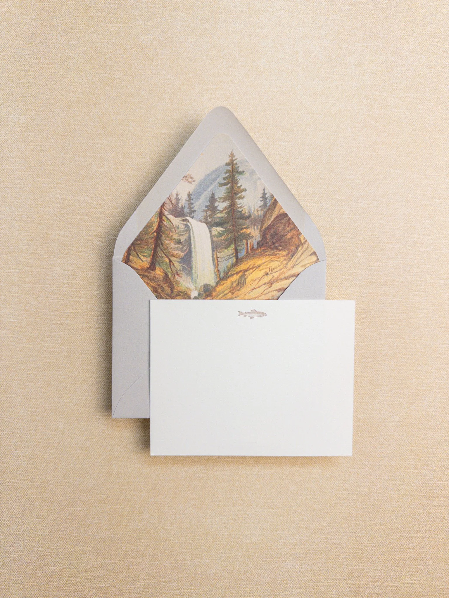 Waterfall Scene Stationery Pack