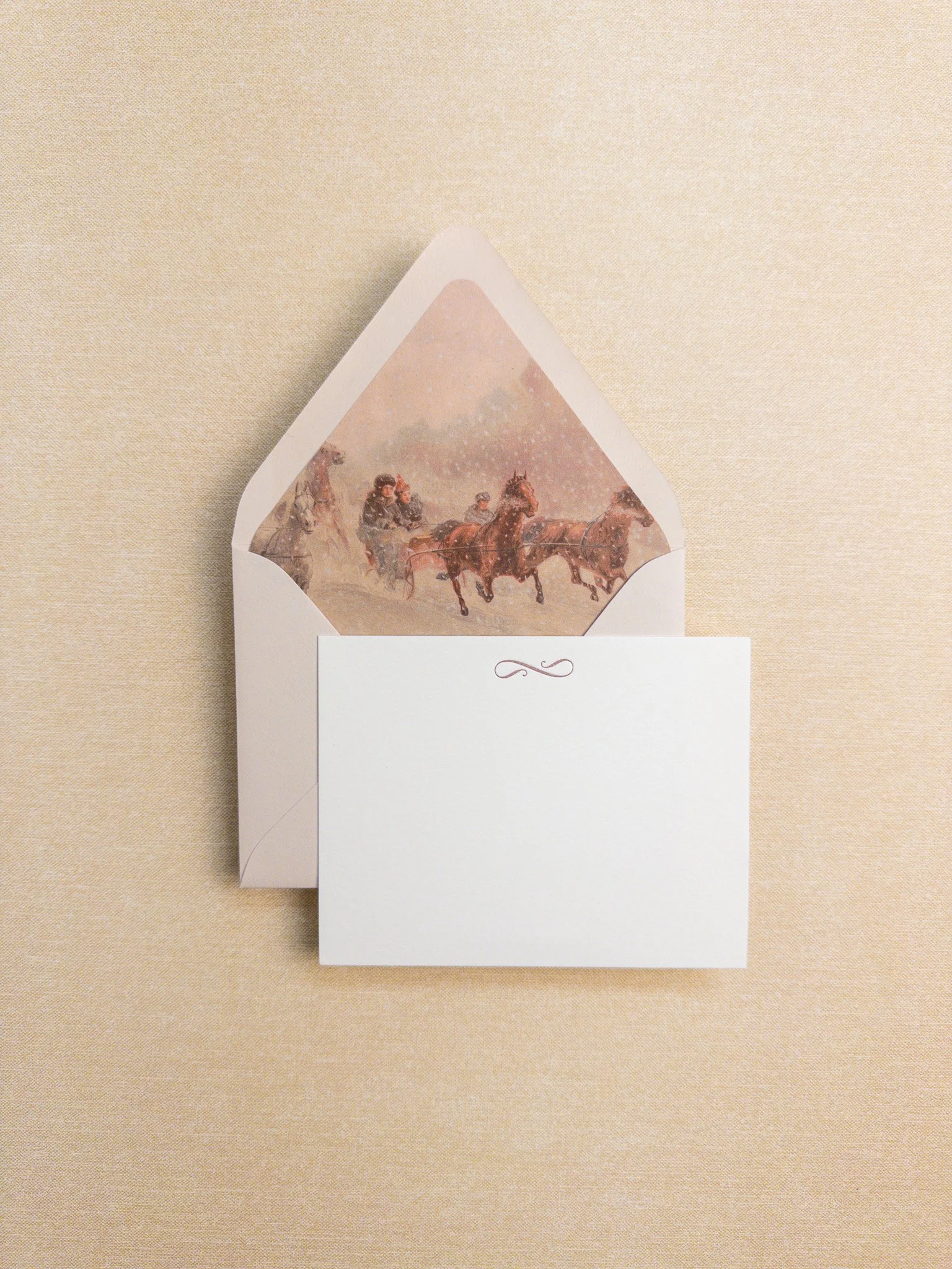 Winter Horses Stationery Pack