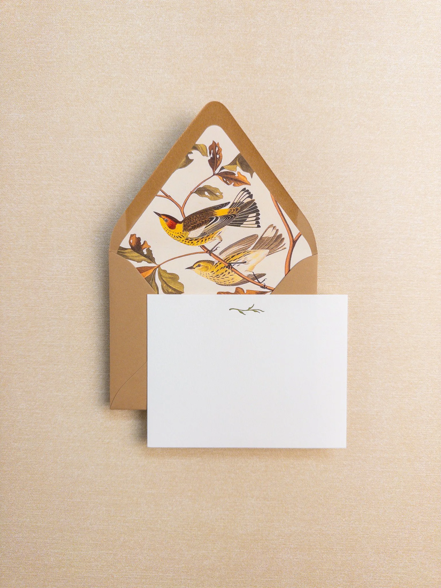 Golden Birds Stationery Pack