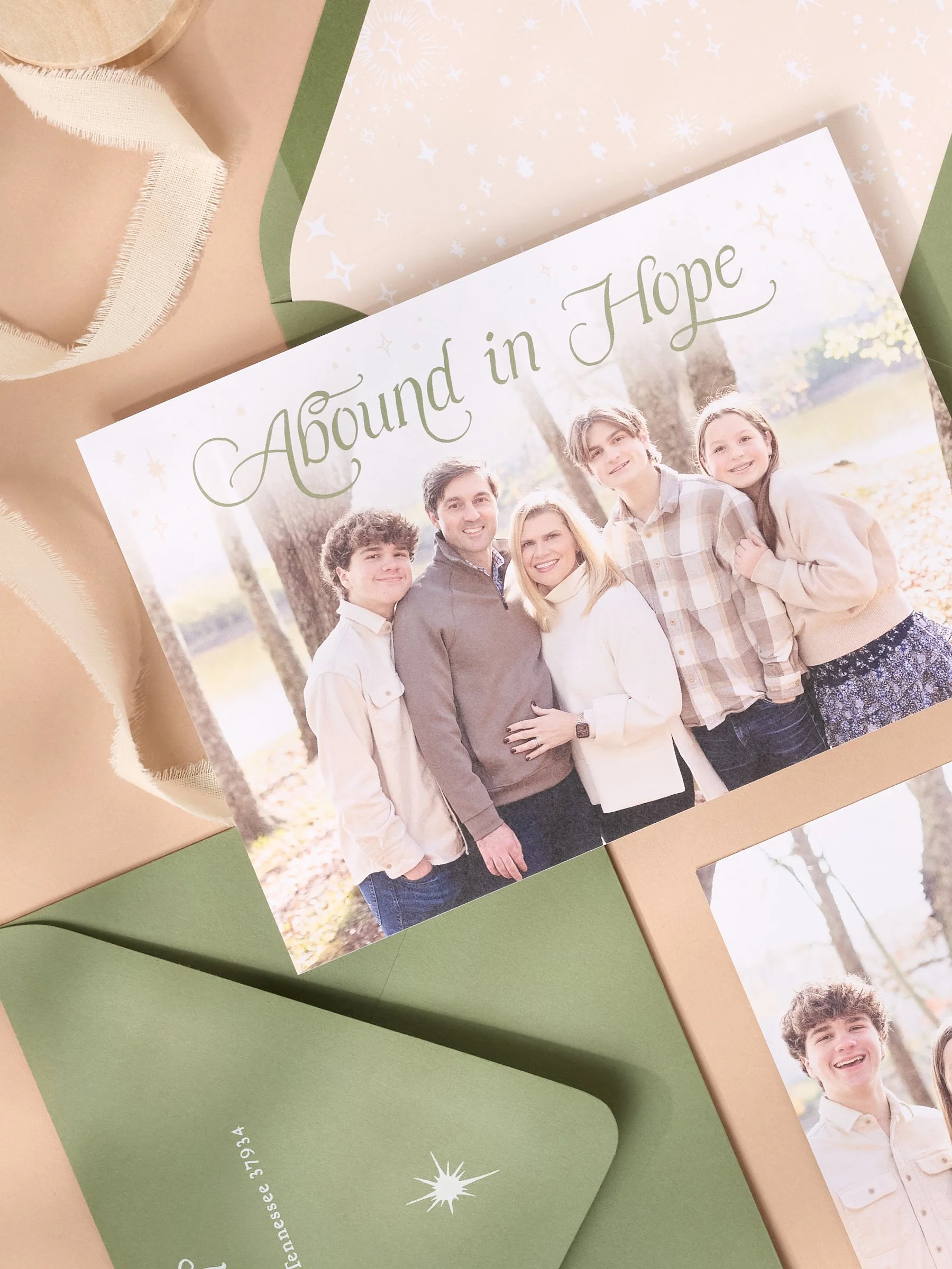 Custom Holiday Cards by The Happy Envelope