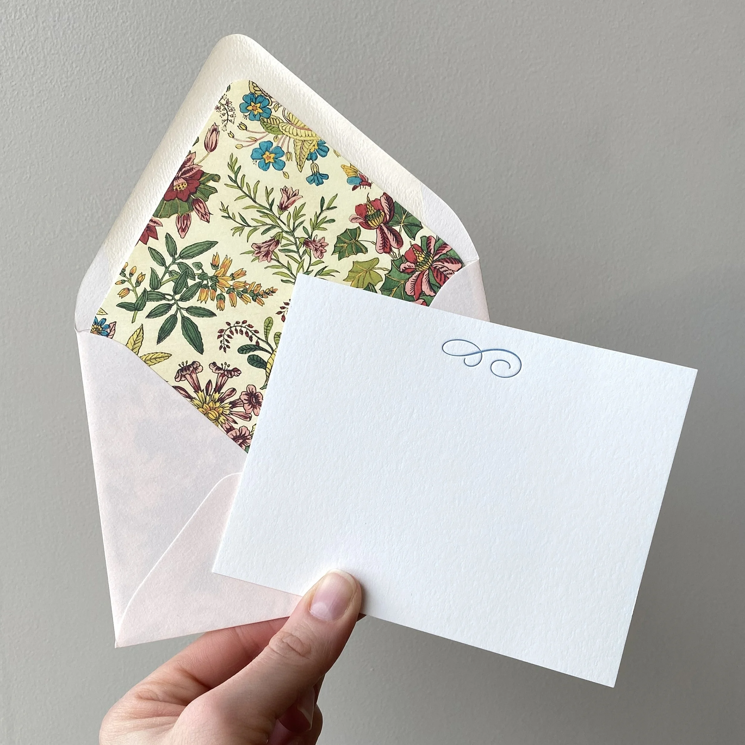 Victorian Wallpaper Letterpress Stationery Pack