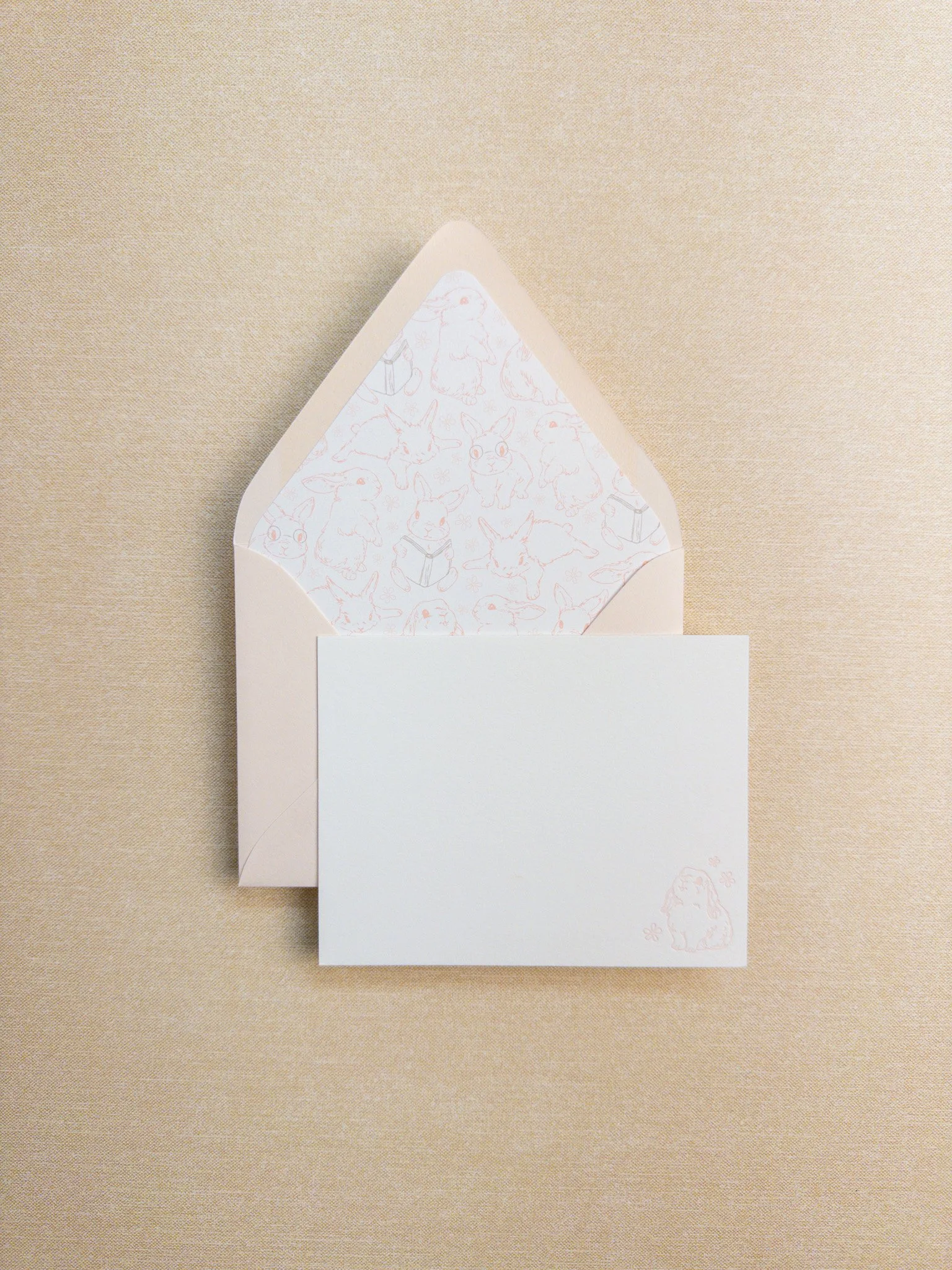 Pink Bunnies Stationery Pack