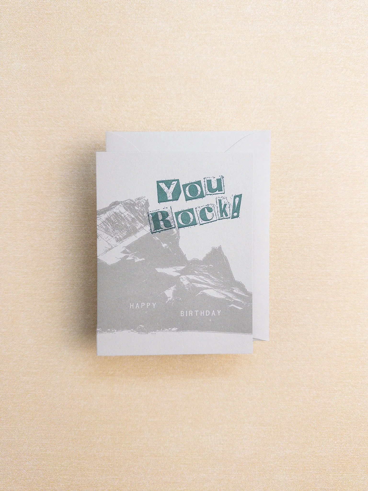 Rock Birthday Card