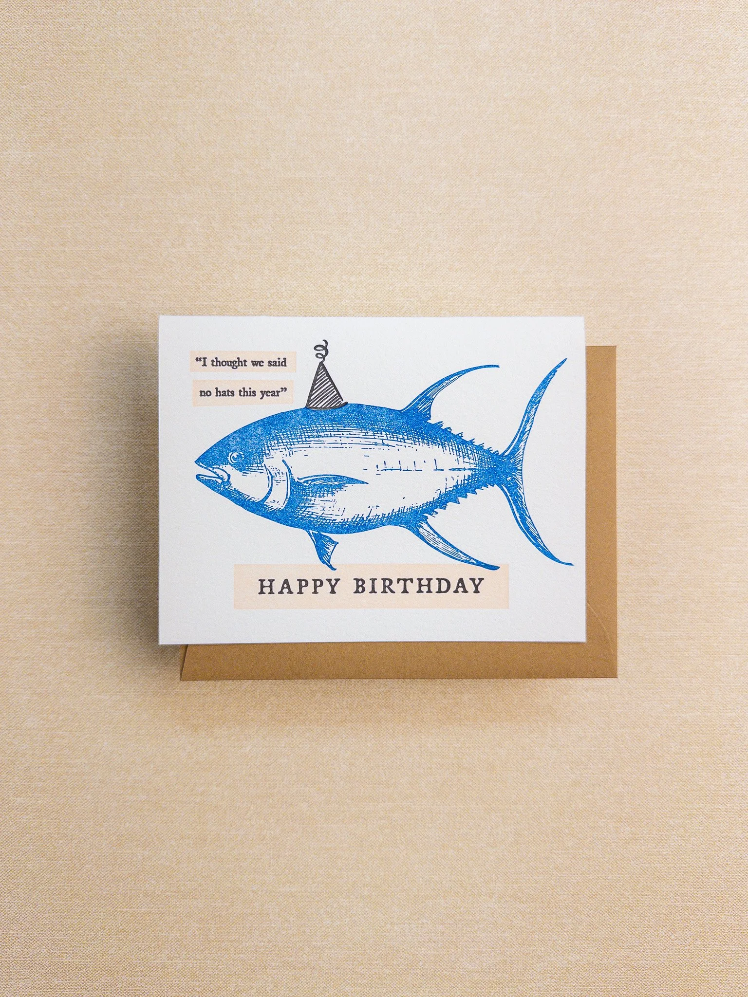 Birthday Tuna Card