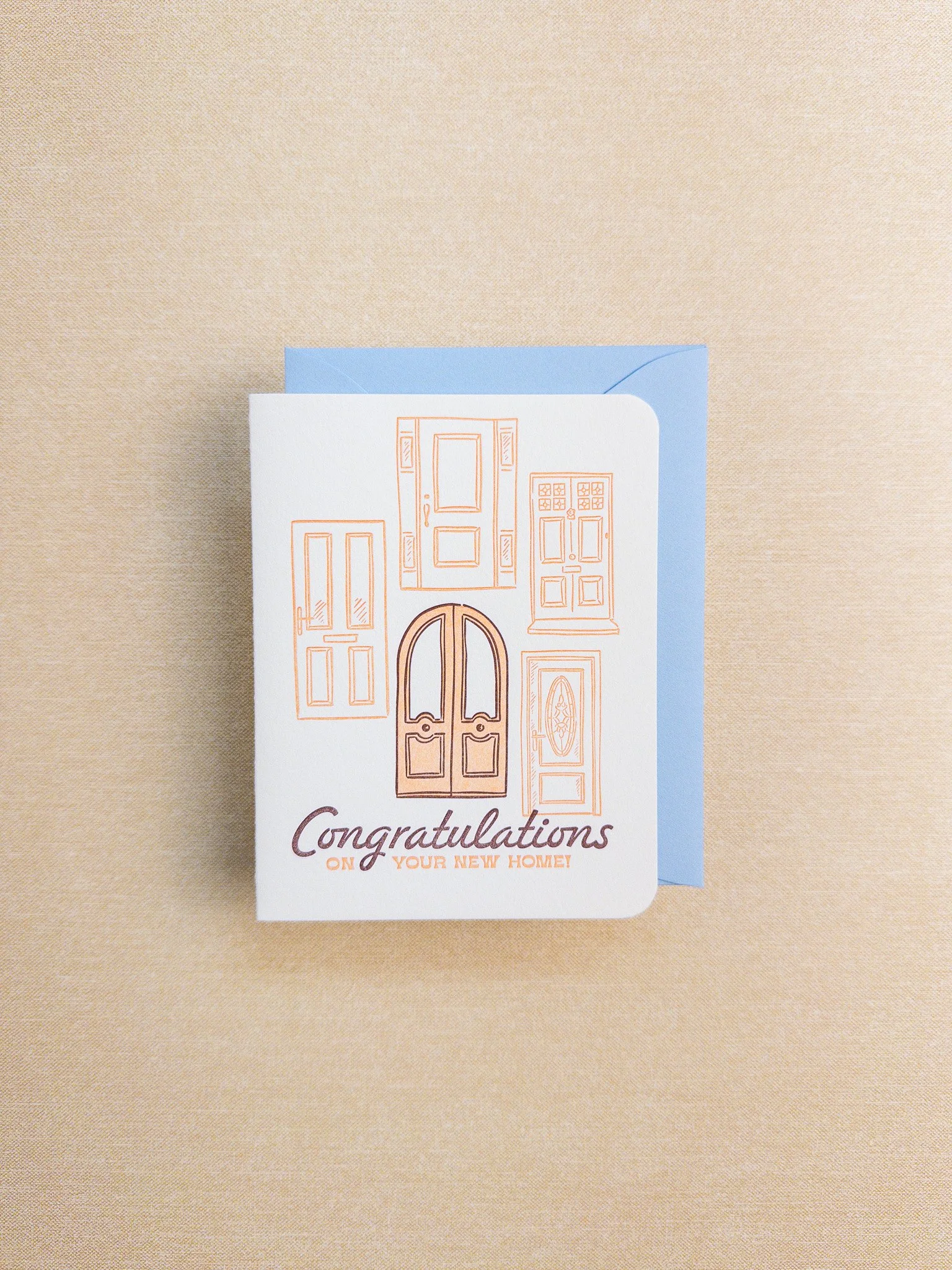 Housewarming Doors Card