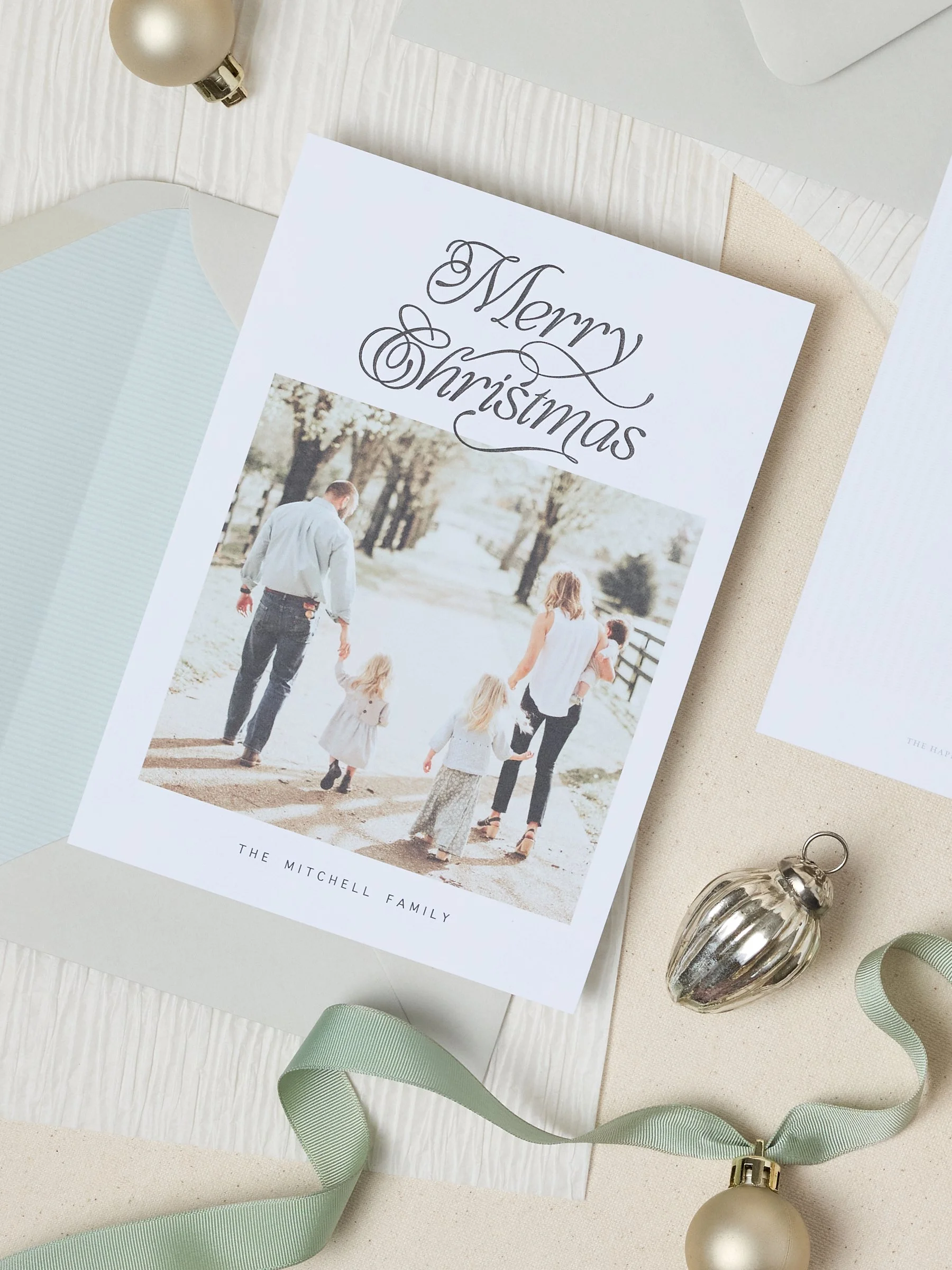 Deluxe Holiday Cards by The Happy Envelope