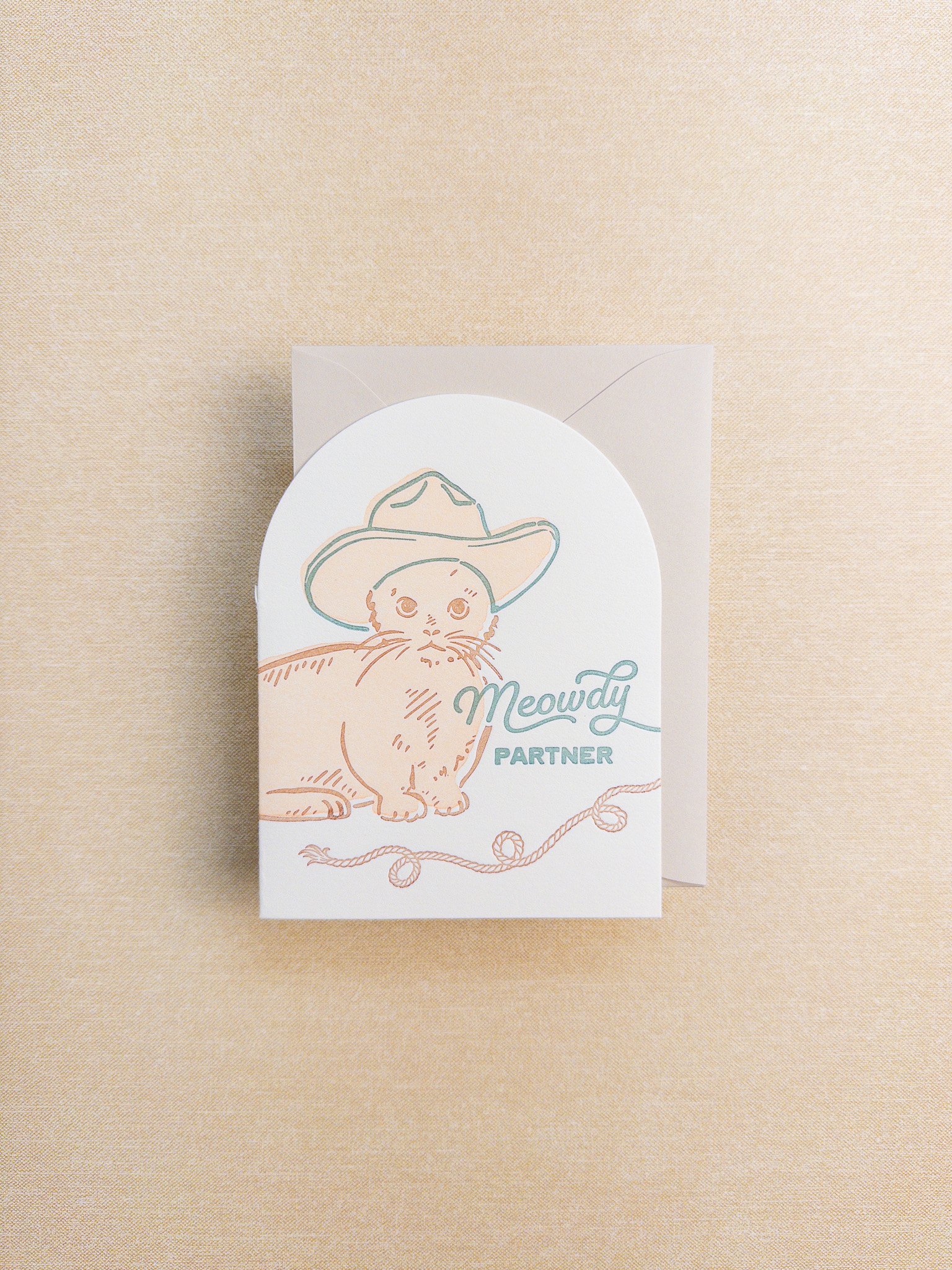 Meowdy Card