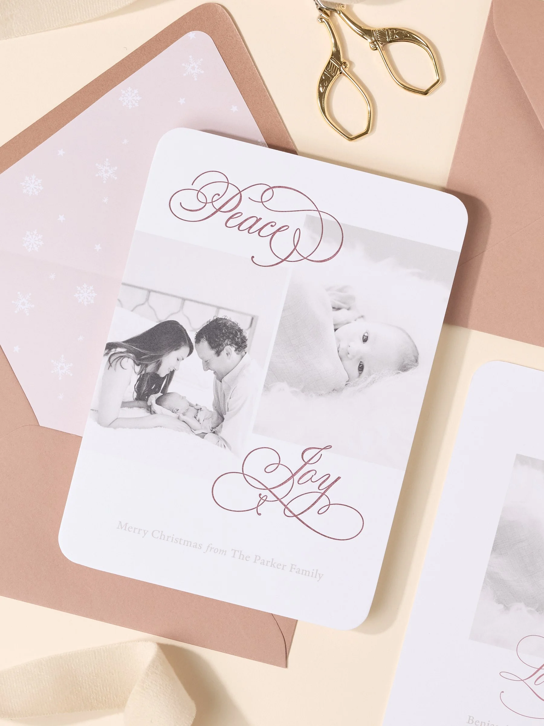 Deluxe Holiday Cards by The Happy Envelope