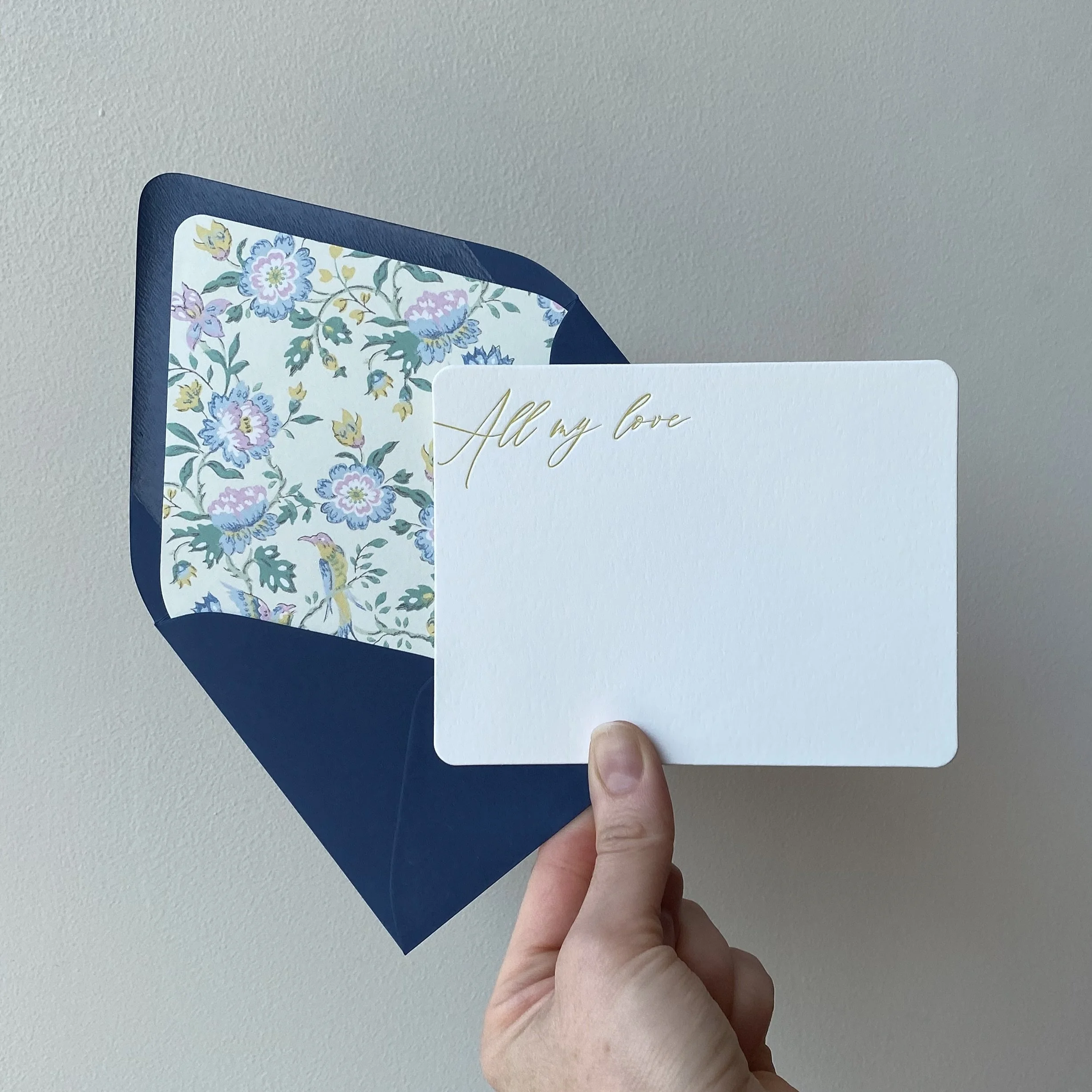 All My Love Letterpress Stationery Pack