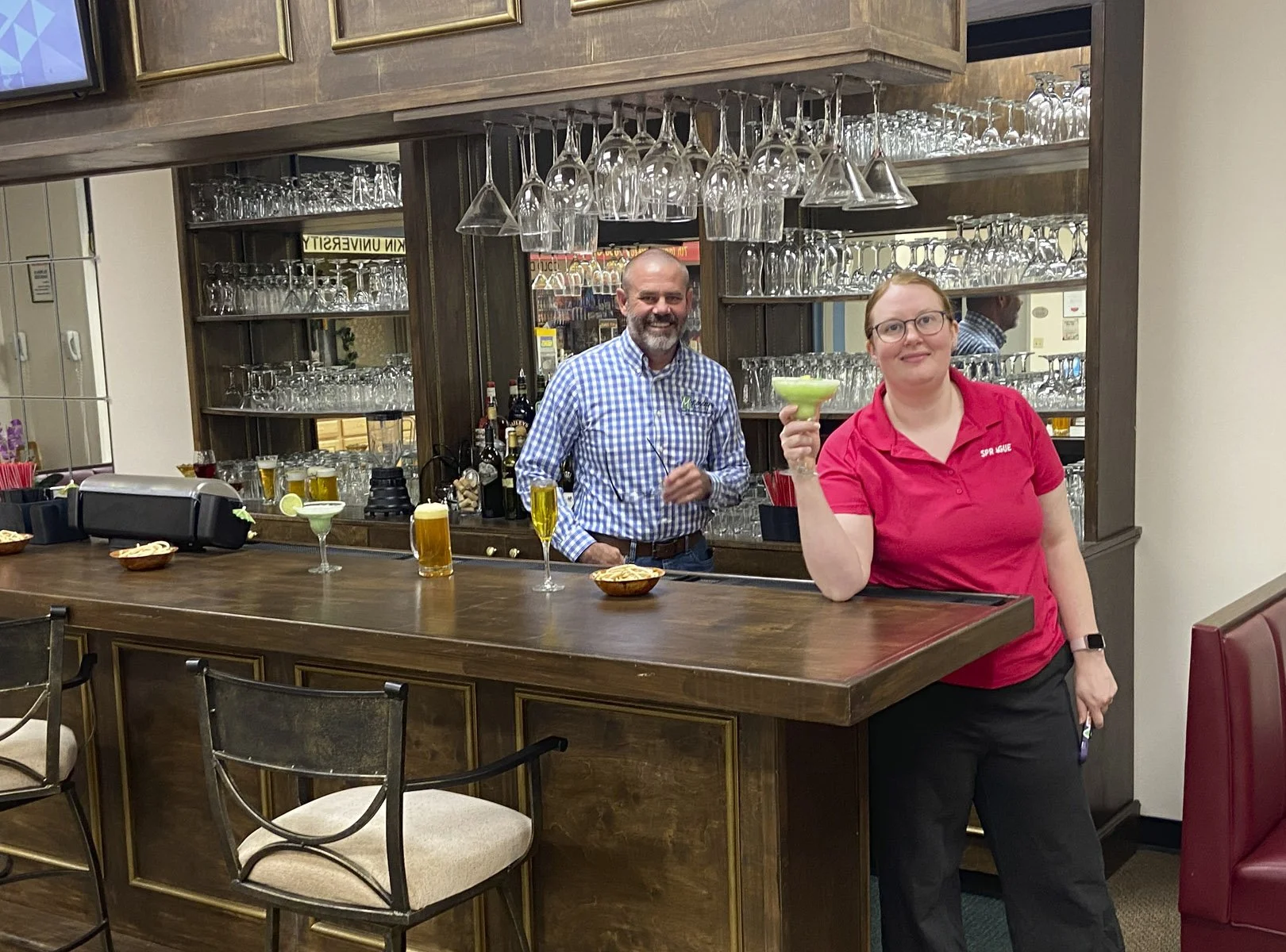 What!?!?  Christian and Ashley quickly discover that all this alcohol is fake!