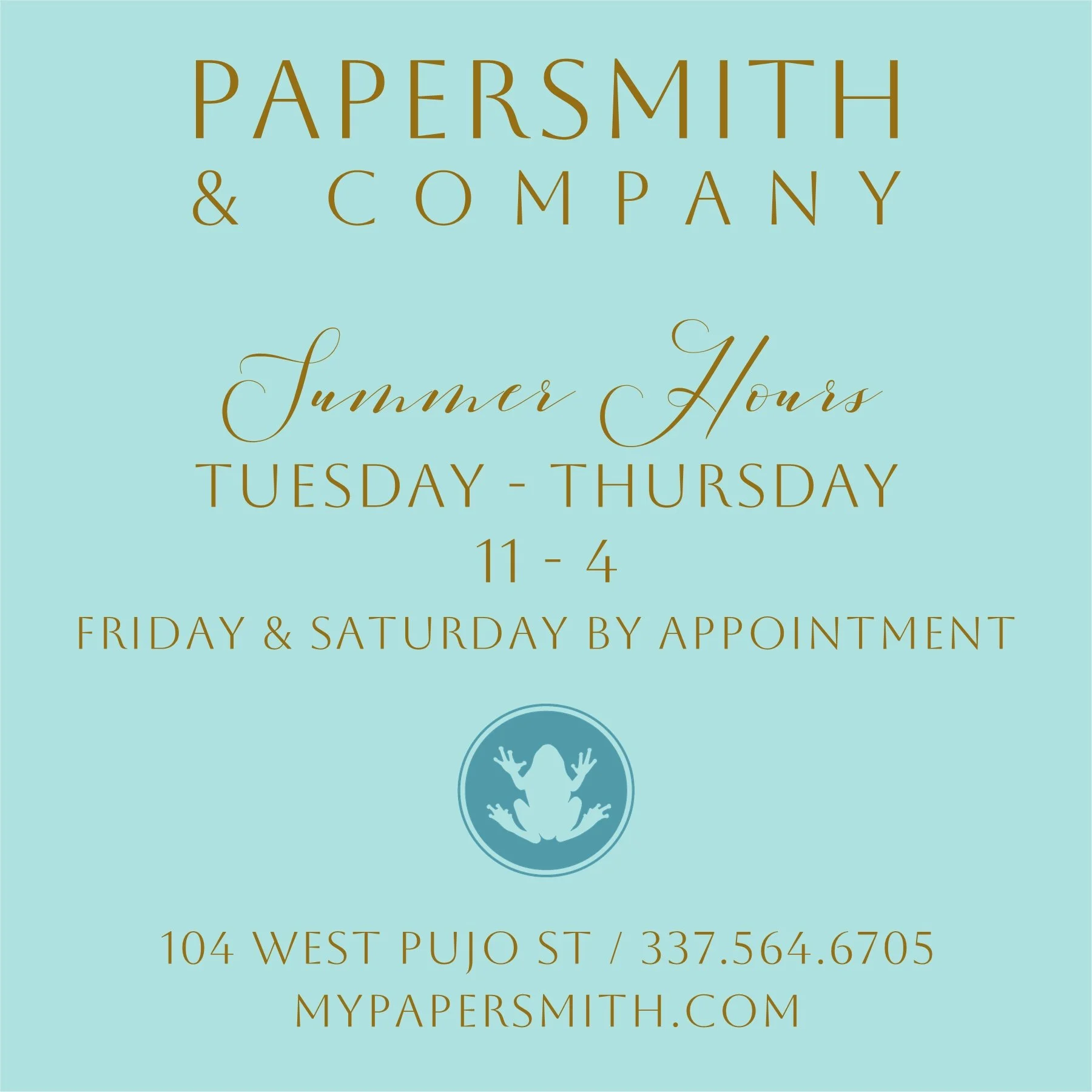 PaperSmith - 2026 Summer Hours.jpg