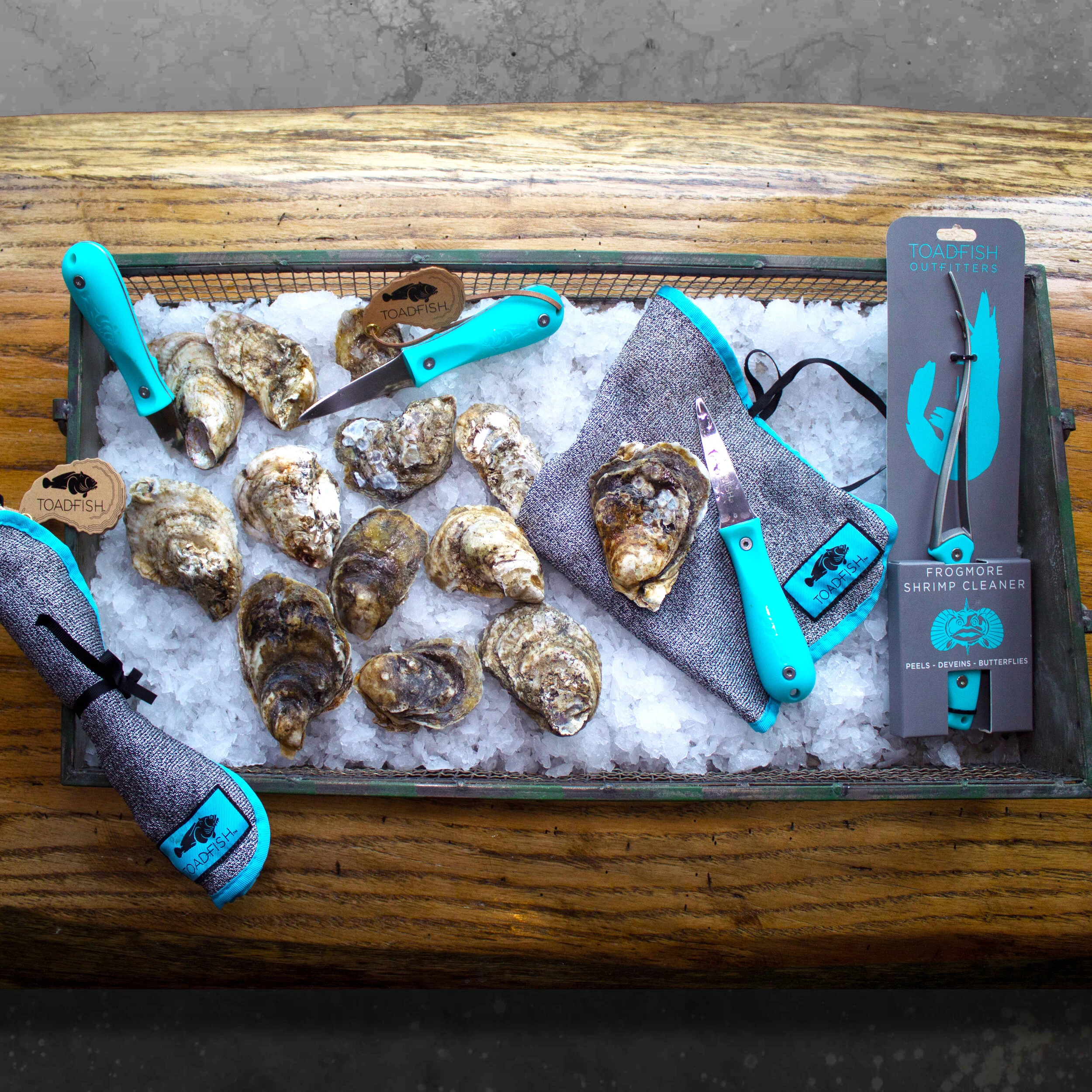 Toadfish Frogmore Shrimp Cleaner — Mattamuskeet Seafood