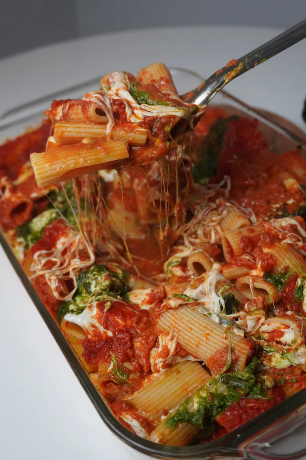 Tie Dye Baked Rigatoni