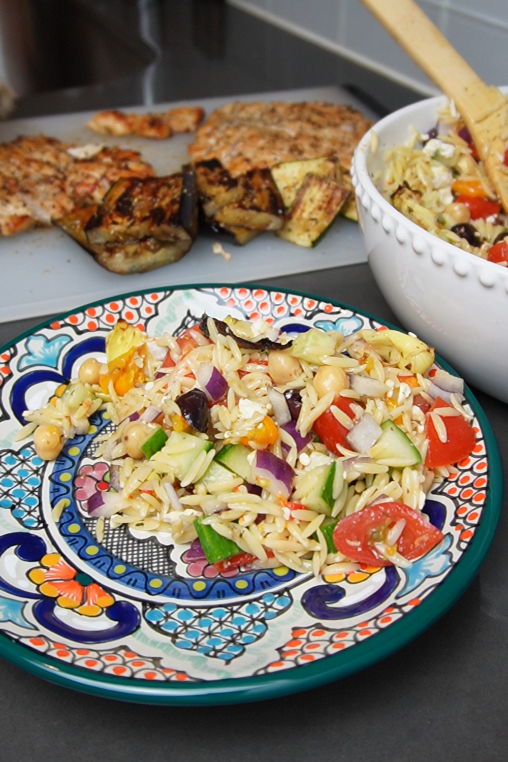 Greek Orzo Salad