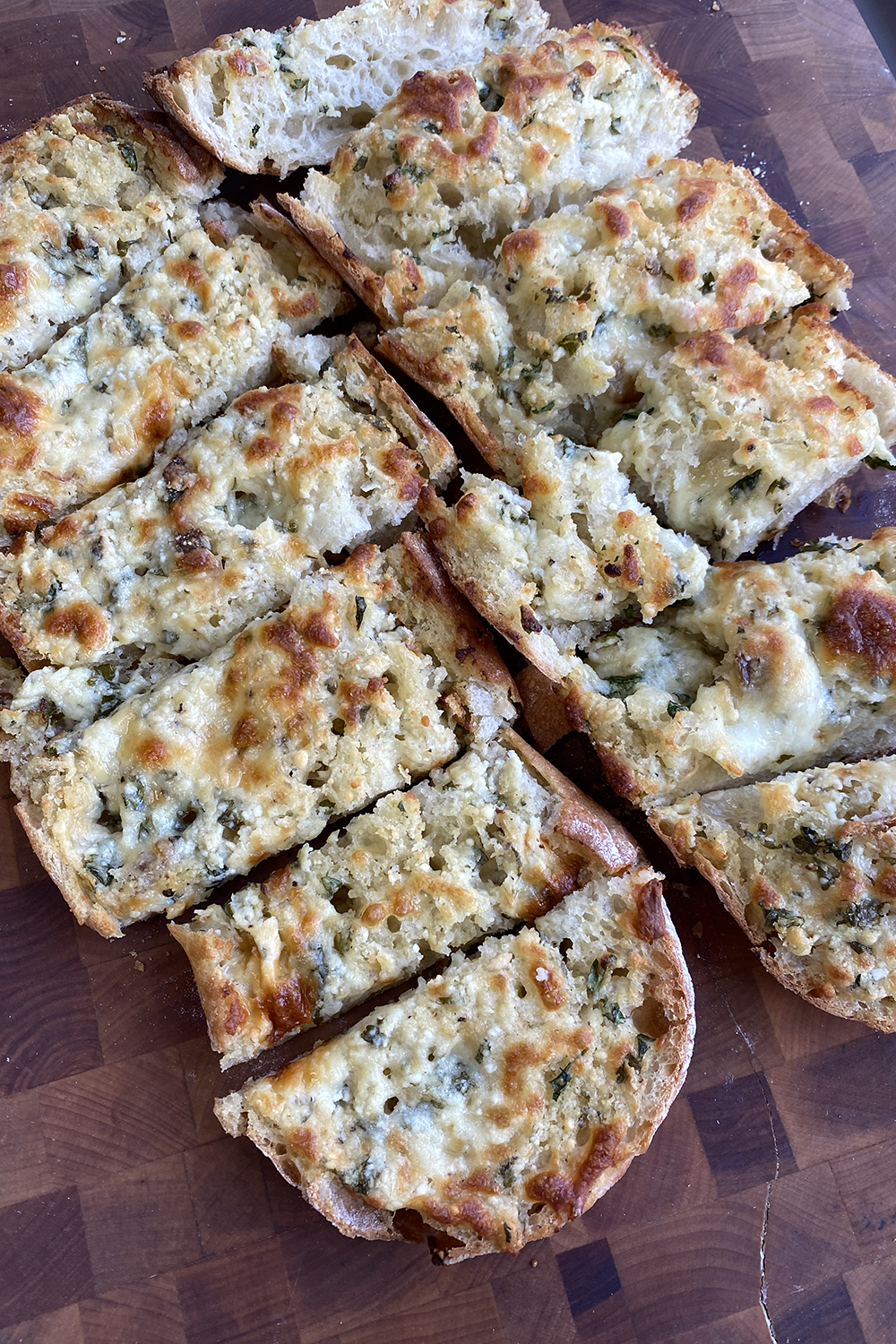 Caesar Garlic Bread