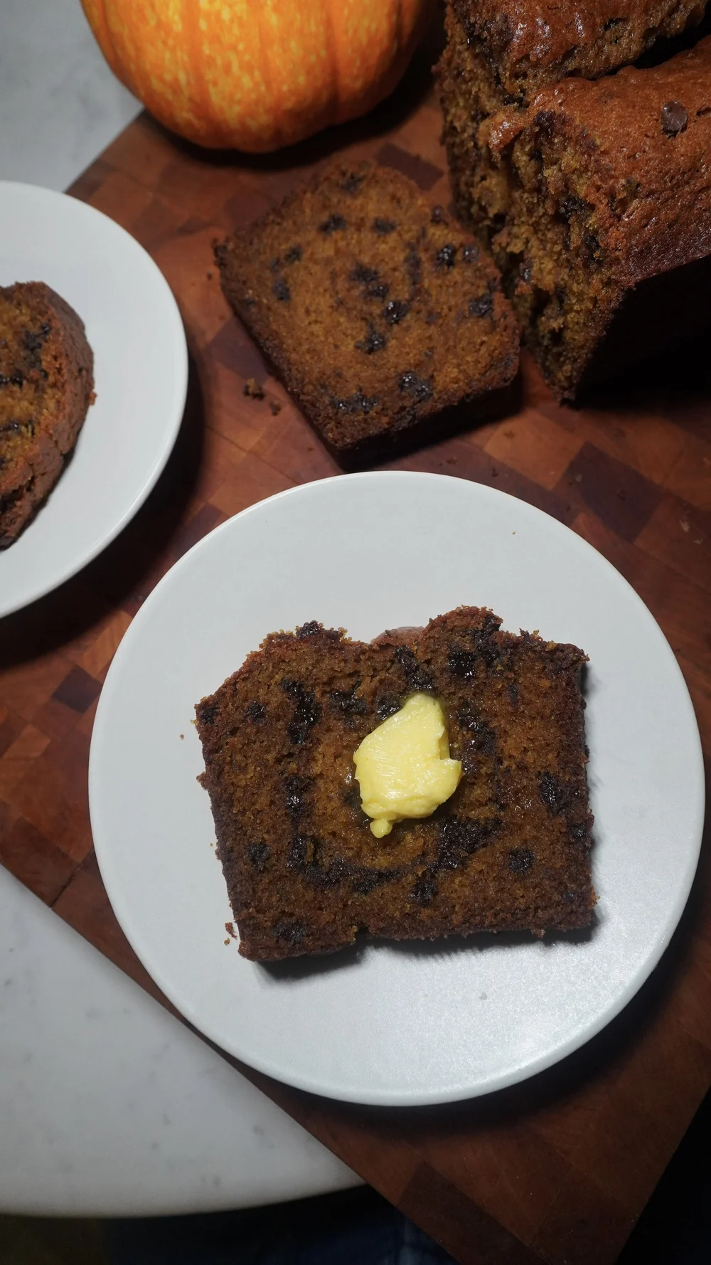 Our Mom’s Pumpkin Chocolate Chip Cake