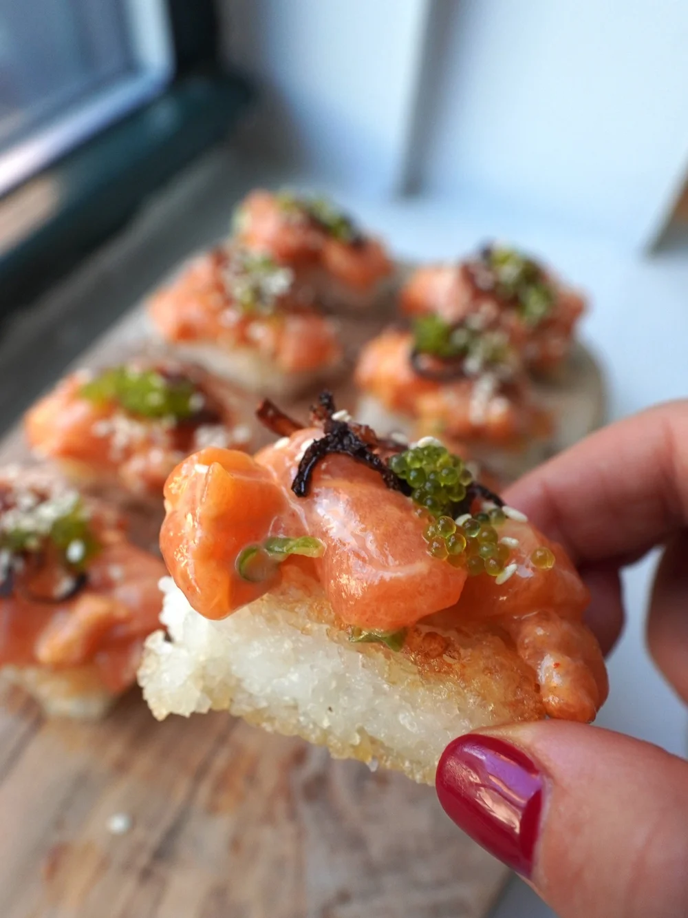 Salmon Crispy Rice