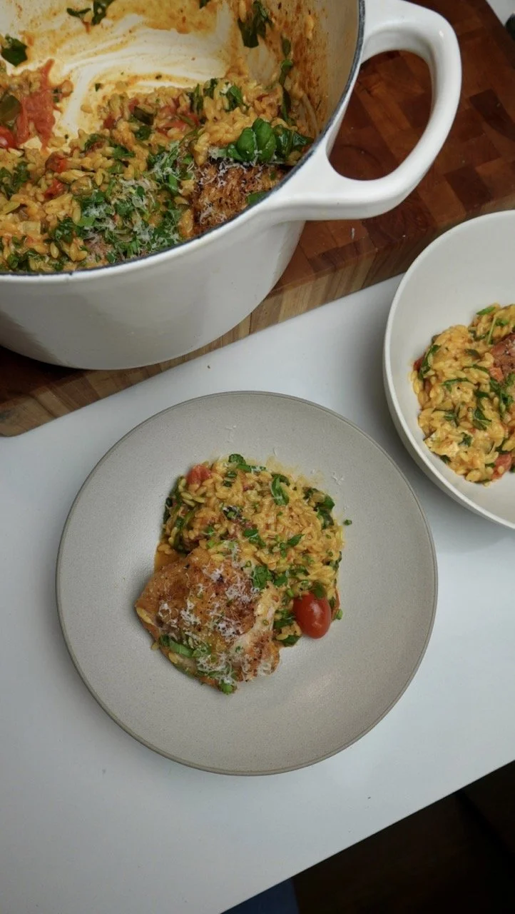 Marry Me Chicken Orzo