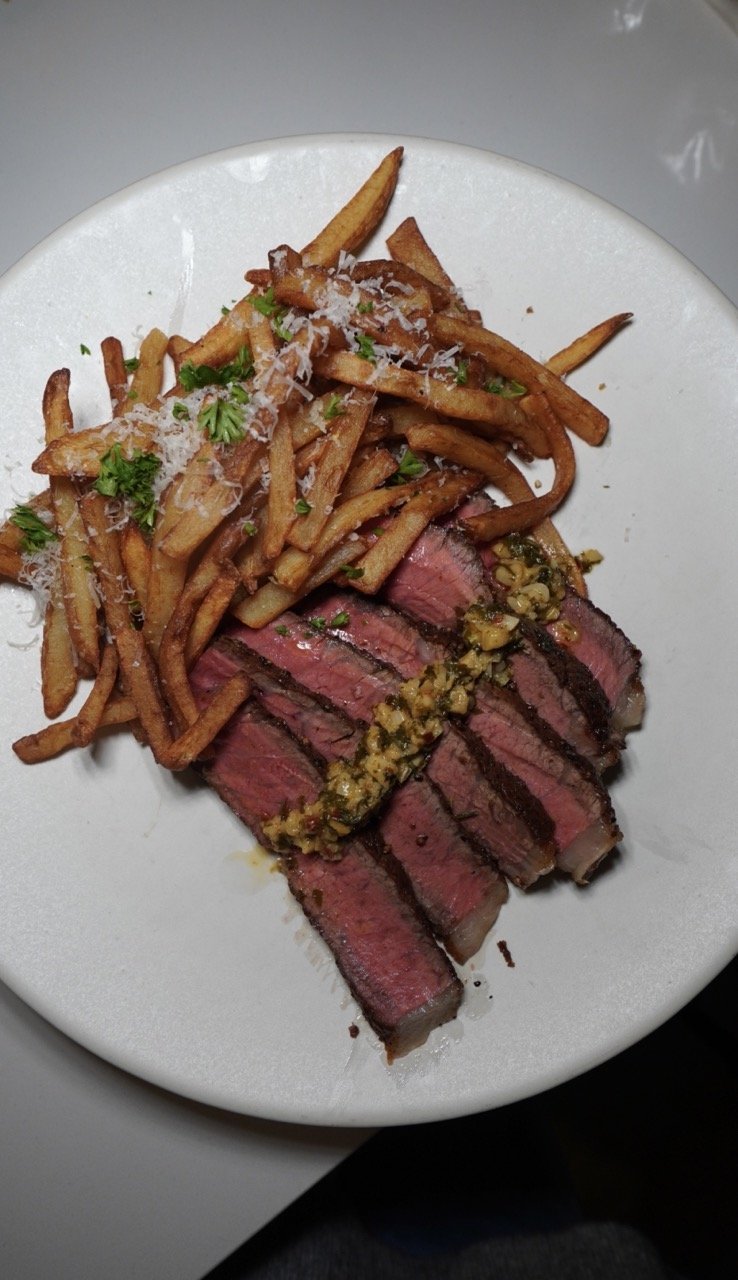 Steak Frites with Cowboy Butter