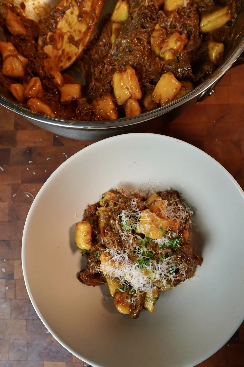 Short Rib Ragu + Ricotta Gnocchi