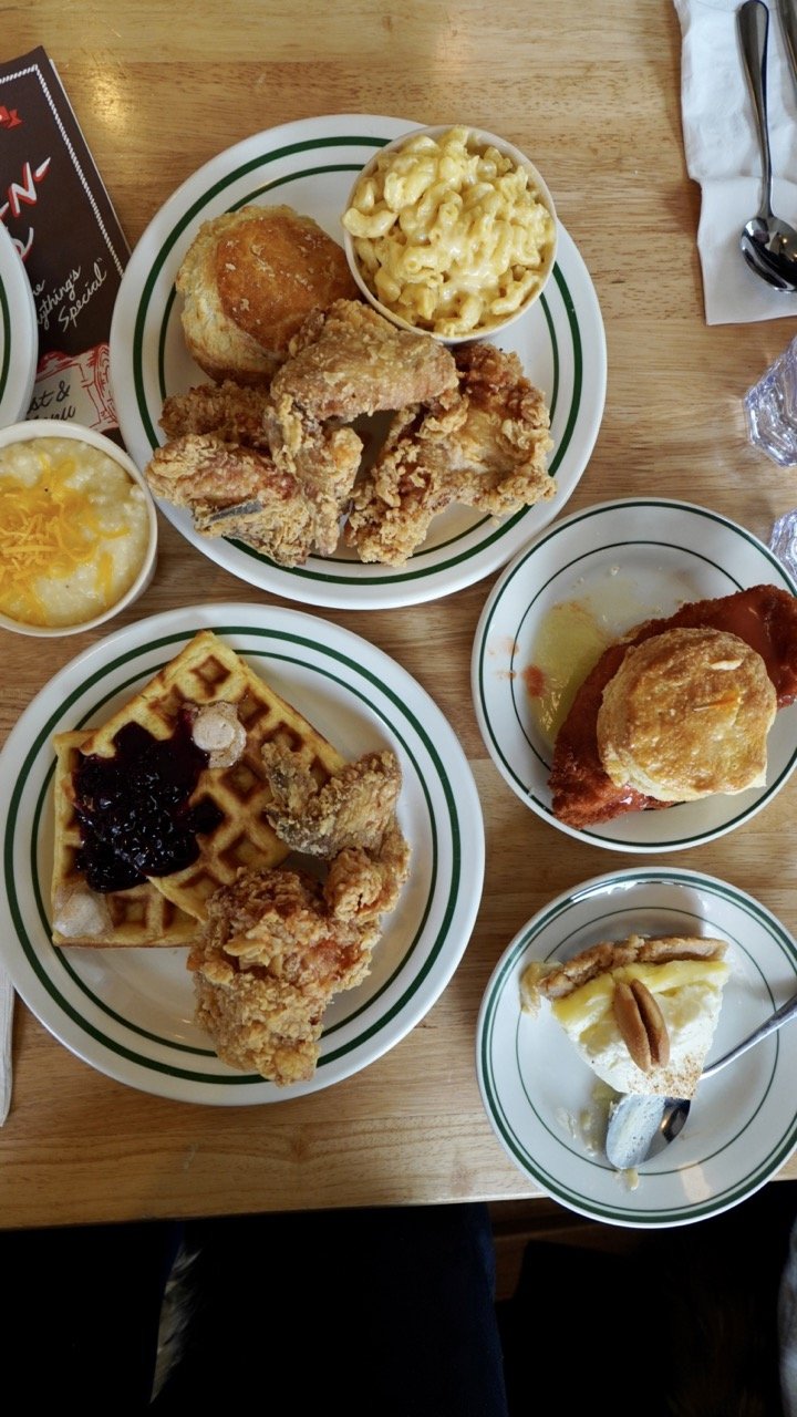 Spread from Pies ‘n’ Thighs
