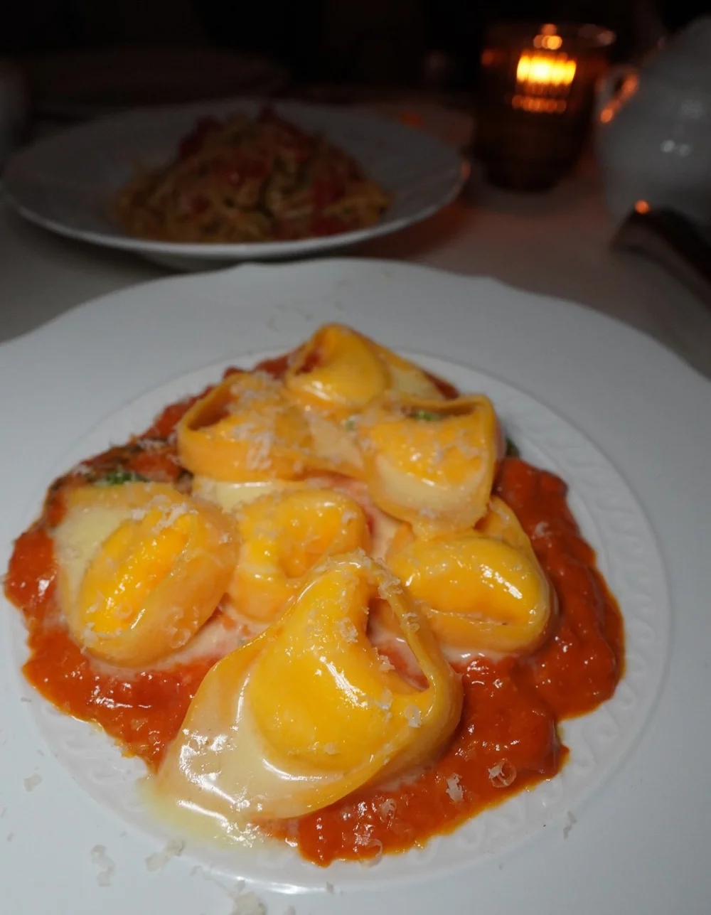 Tortellini pomodoro from Torrisi