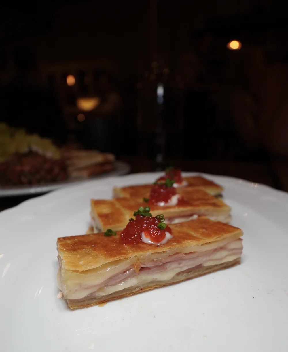 Mortadella tarts from Puritan & Company