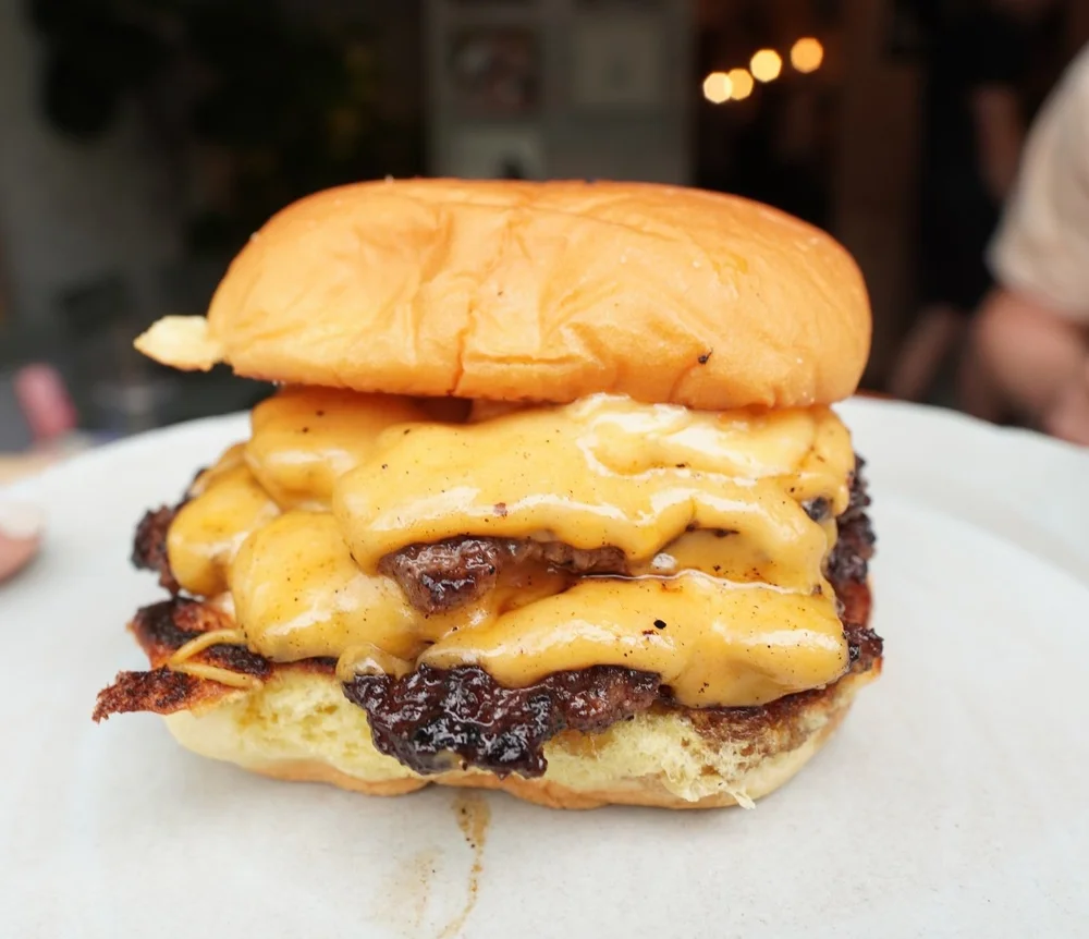 Smash burger from Oh Boy