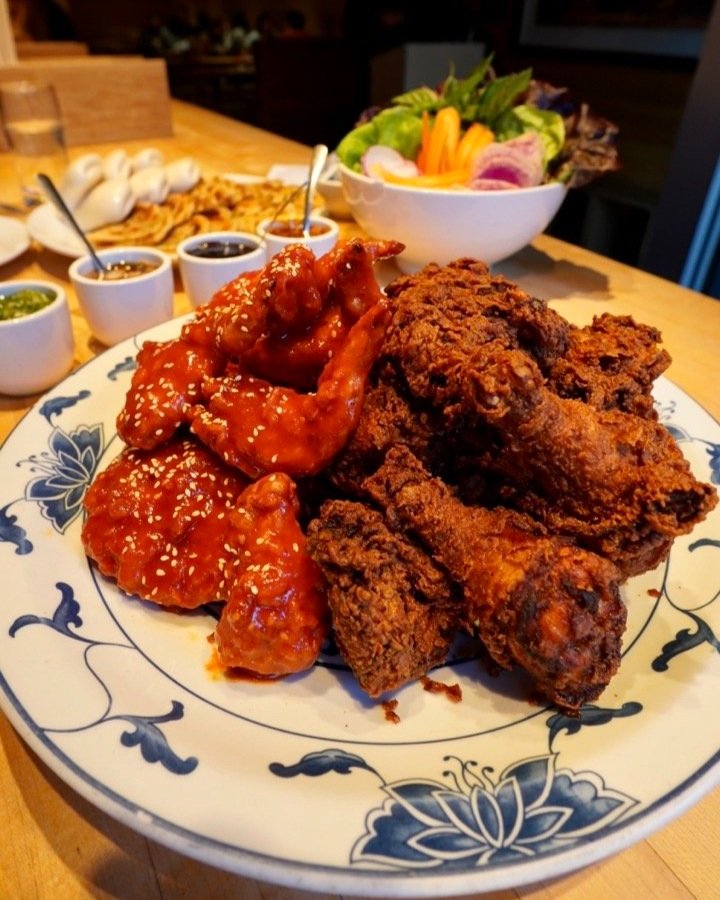 Chicken meal from Momofuku Noodle Bar