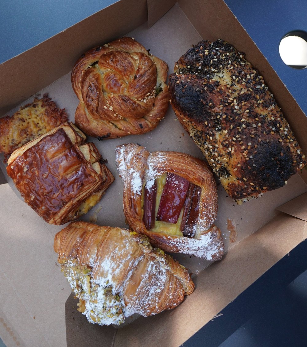 Assorted pastries from Radio Bakery