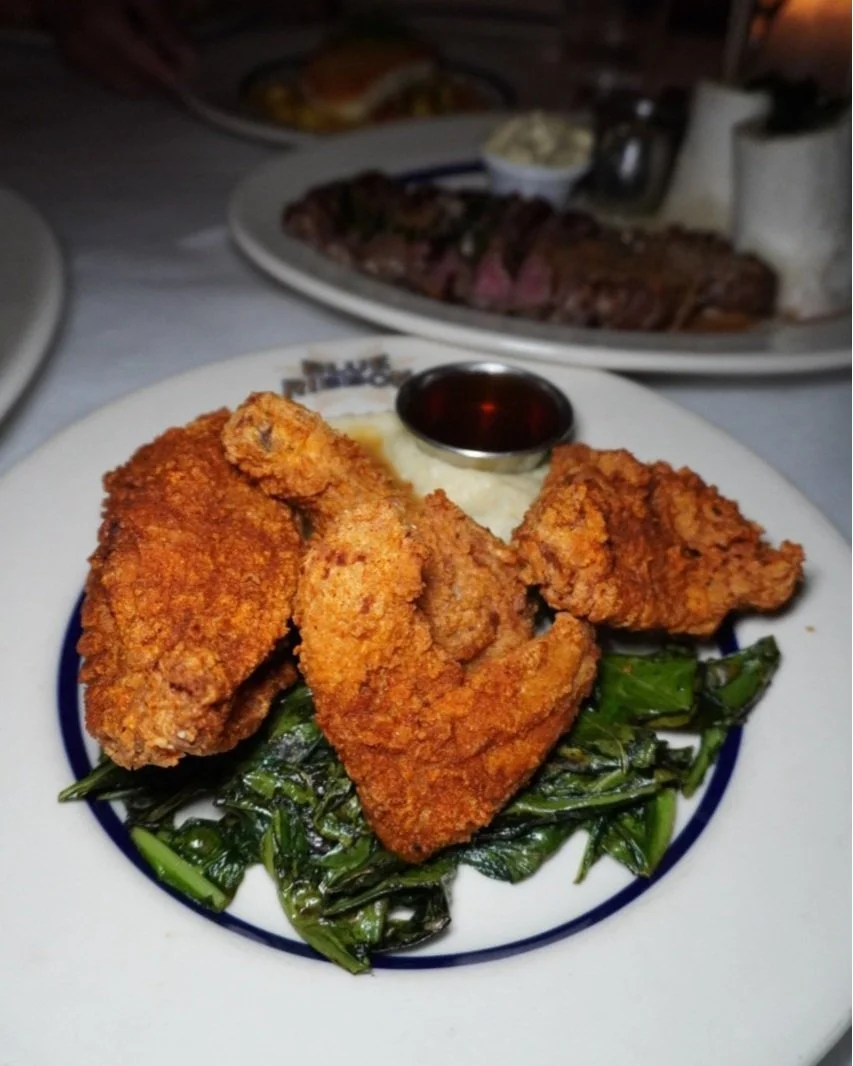 Fried chicken from Blue Ribbon Brasserie