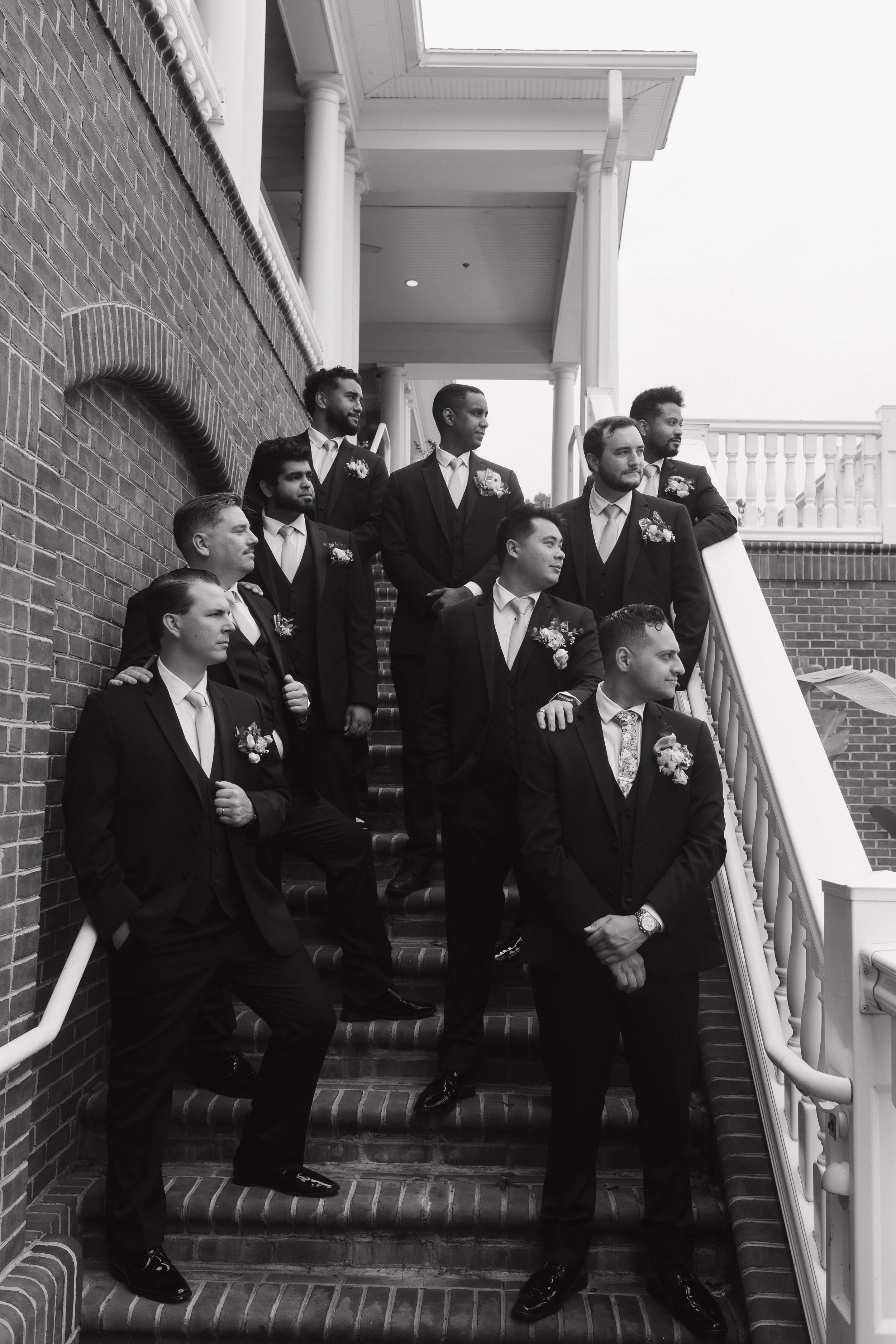 Groomsmen, timeless photography, destination photographer