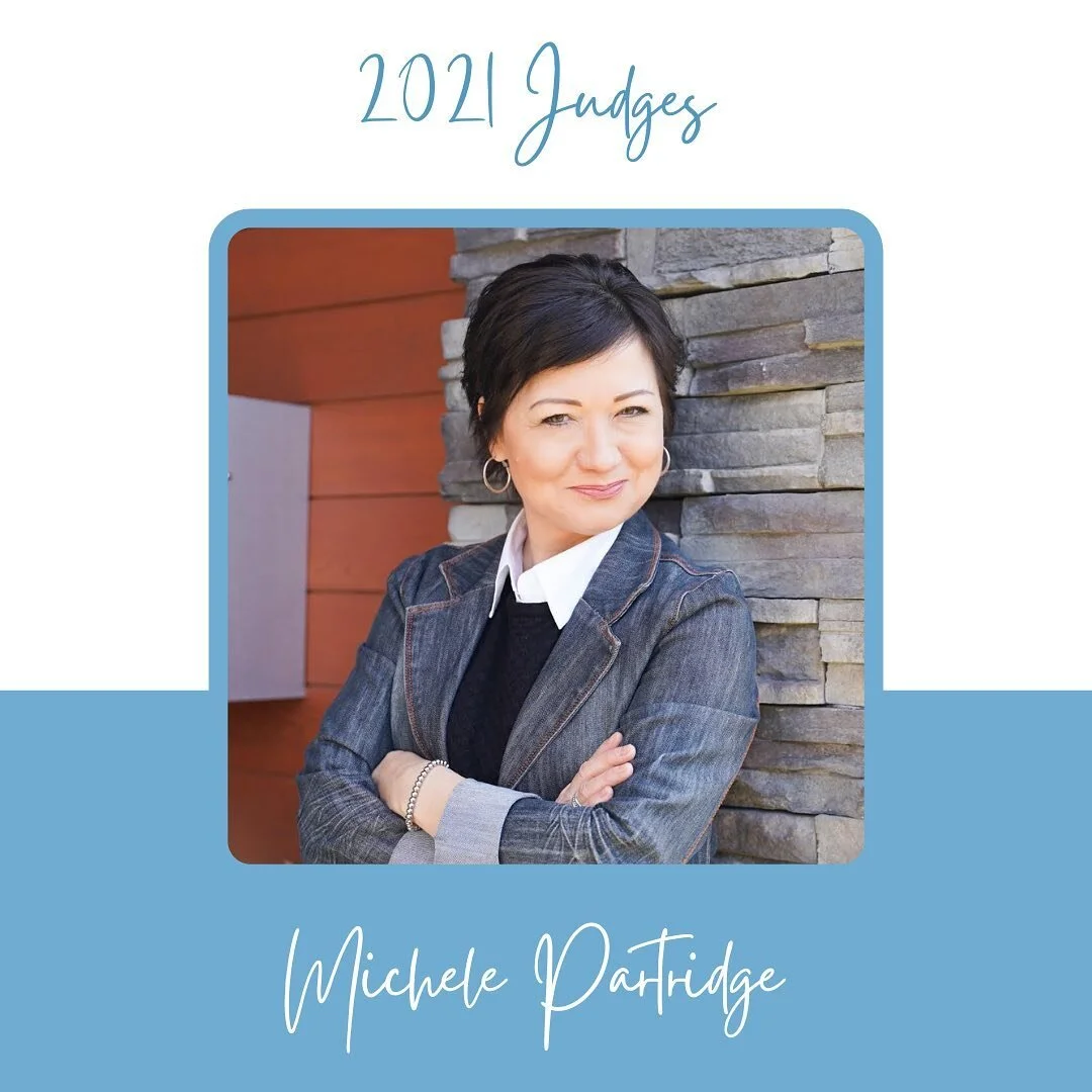 Our next judge is Michele Partridge. Michele is an award-winning business owner, public speaker, acting coach and arts and culture advocate. She has coached hundreds of actors over her 25 years of teaching and has also helped many business profession